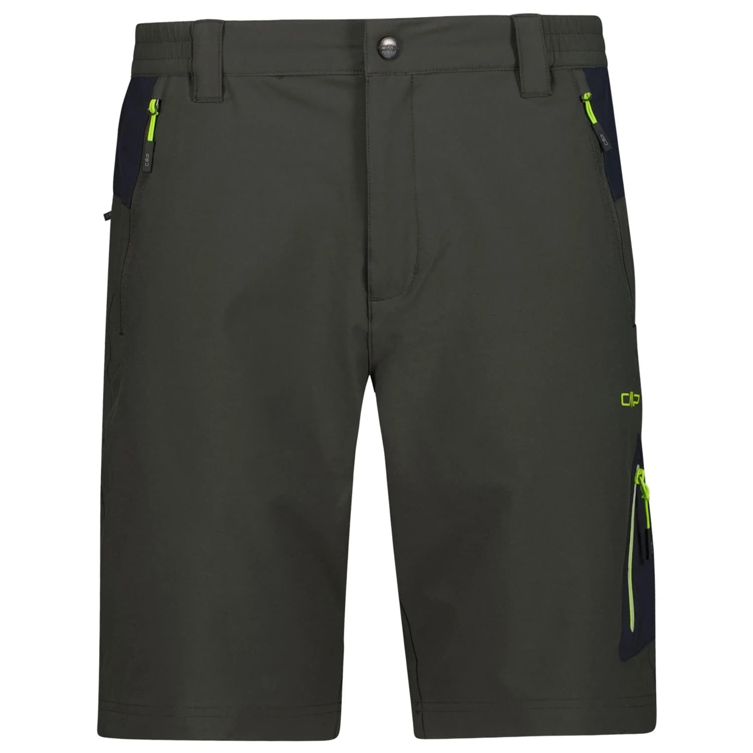 Мъжки къси панталони Cmp Bermuda Stretch Shorts - Pine