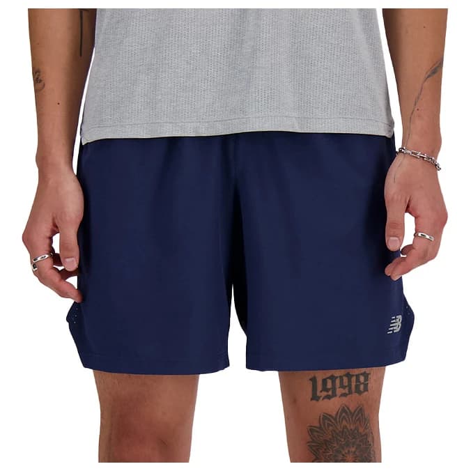 Мъжки шорти за бягане New Balance RC Short 7'' Running shorts - Blue
