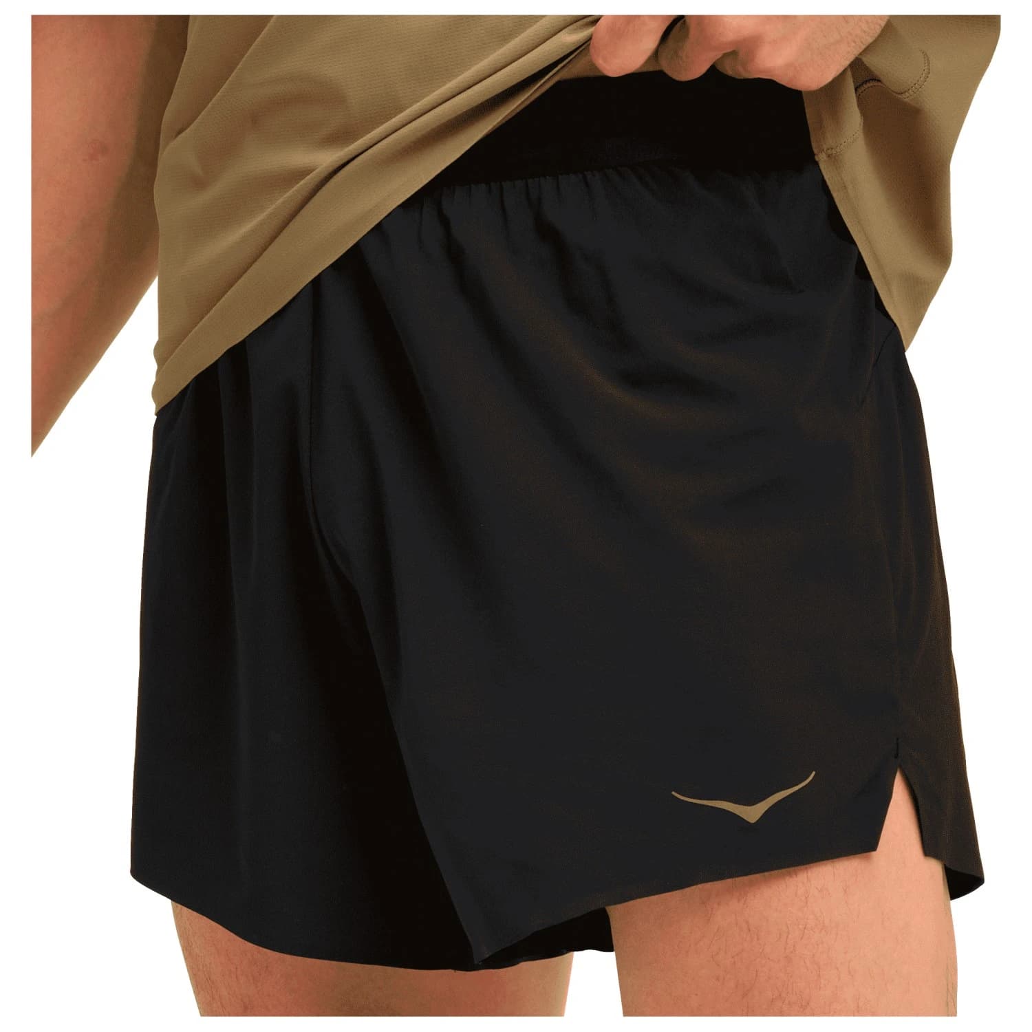 Мъжки шорти за бягане Hoka Glide 5'' Short w/ Brief Running shorts - Black