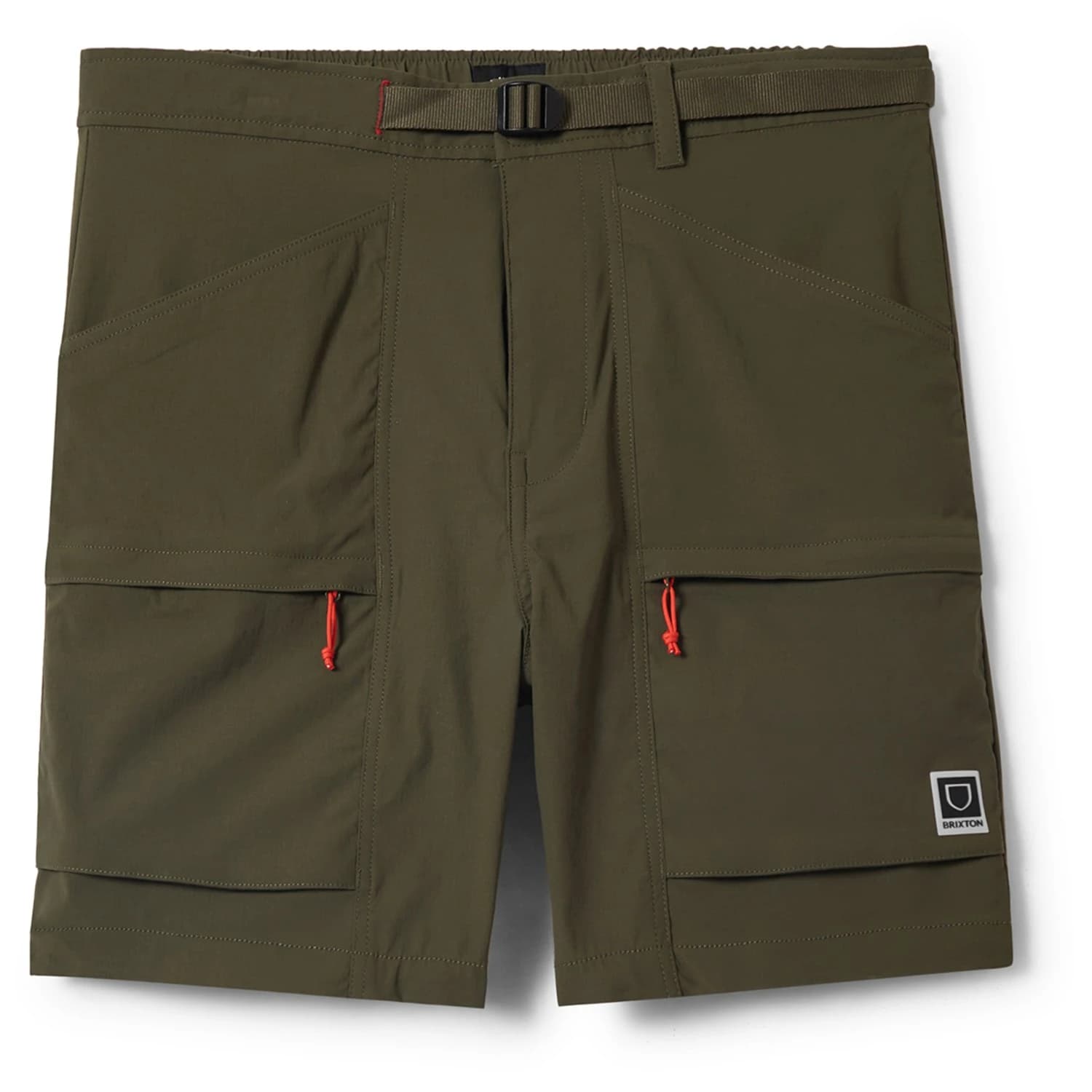 Мъжки къси панталони Brixton Journey Utility Short Shorts - Dark Olive