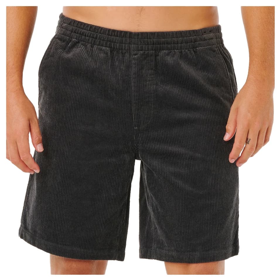 Мъжки къси панталони Rip Curl Premium Surf Cord Volley Shorts - Black