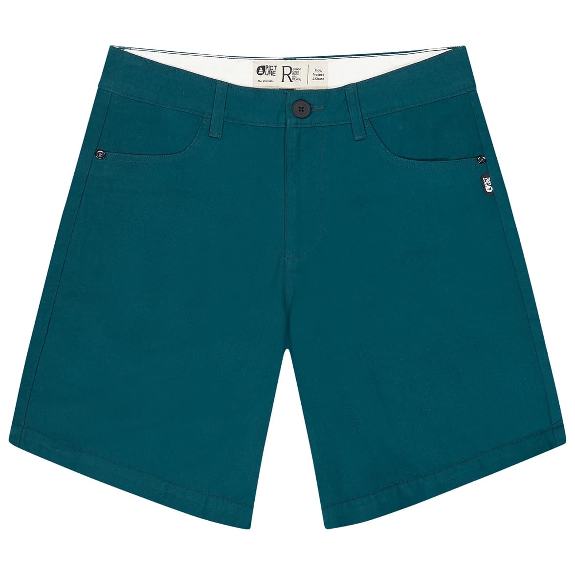 Мъжки къси панталони Picture Aldos Plain Shorts - Deep Water