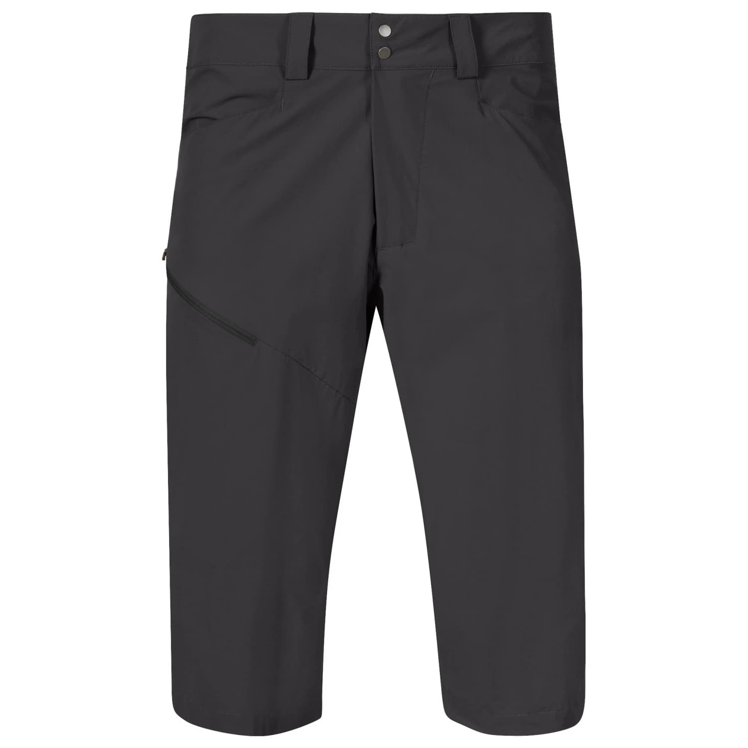 Мъжки къси панталони Bergans Vandre Light Softshell Long Shorts - Dark Shadow Grey
