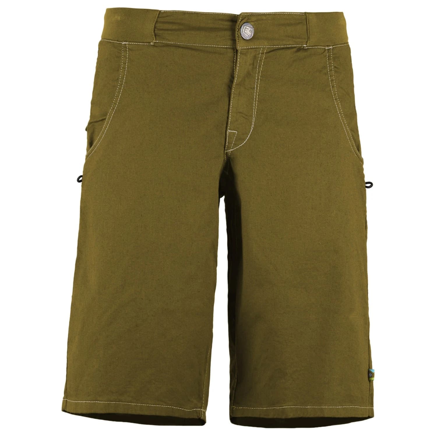 Мъжки къси панталони E9 Kroc Flax Shorts - Caramel