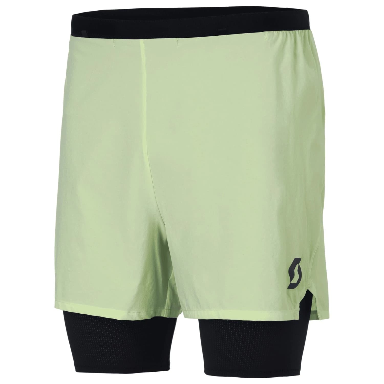 Мъжки шорти за бягане Scott Hybrid Shorts Endurance Tech Running shorts - Acid Yellow / Black