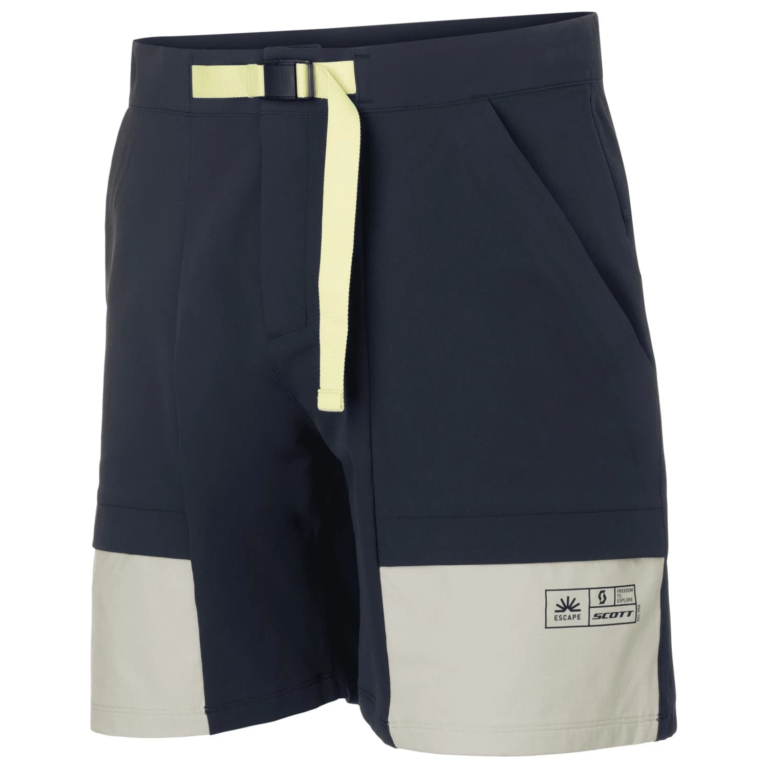 Мъжки къси панталони Scott Shorts Explorair Escape Shorts - Dark Blue / Spray Grey