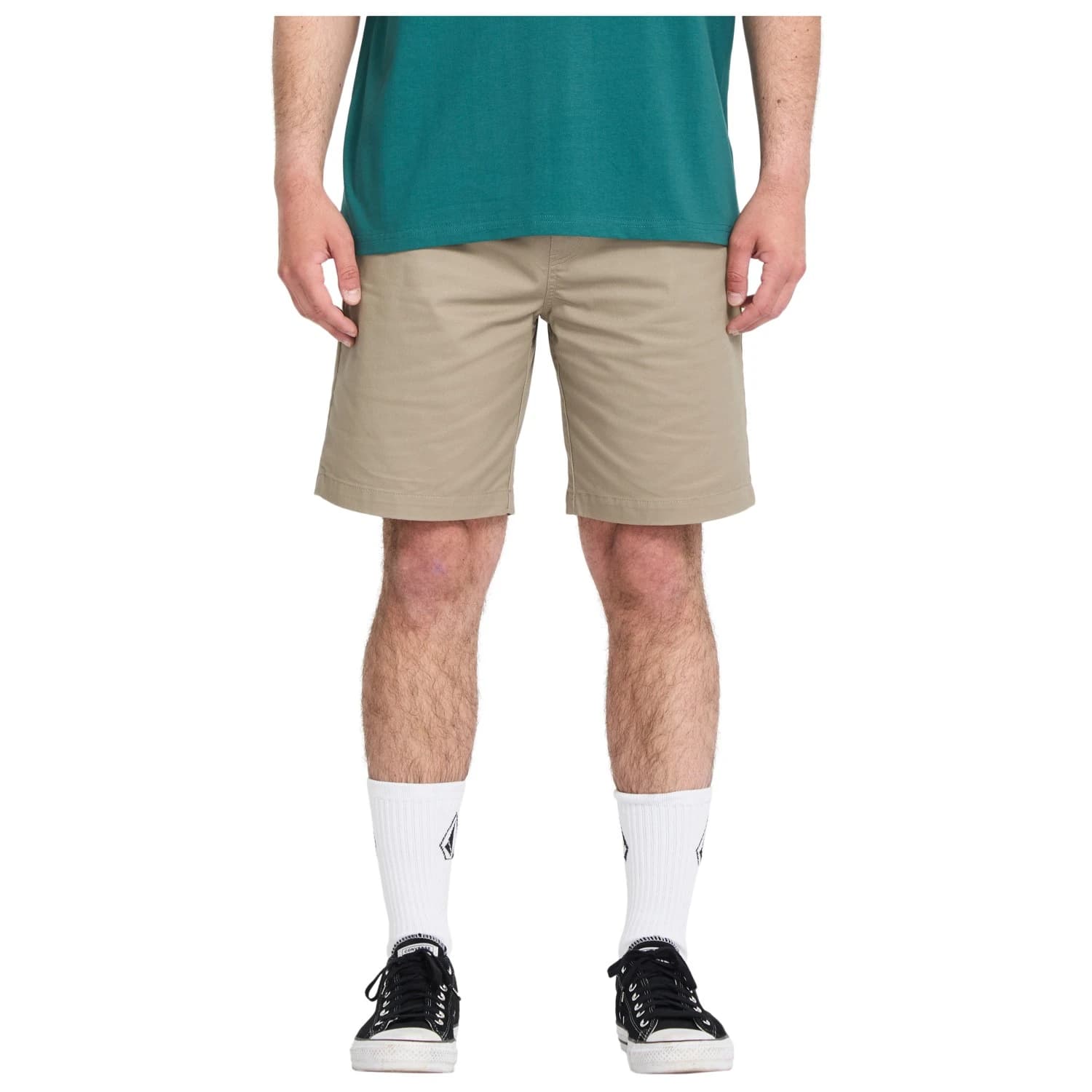 Мъжки къси панталони Volcom Frickin II EW Short 19 Shorts - Khaki