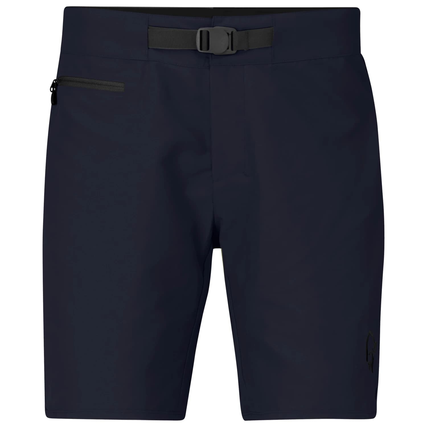 Мъжки къси панталони Norrøna Femund Silent Grid Shorts - Caviar Black