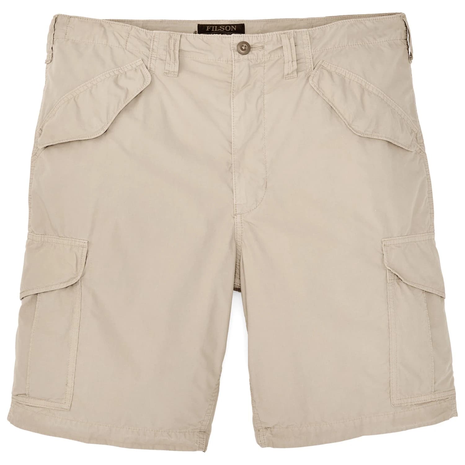 Мъжки къси панталони Filson Tropical Poplin Cargo Short Shorts - Dried Sage