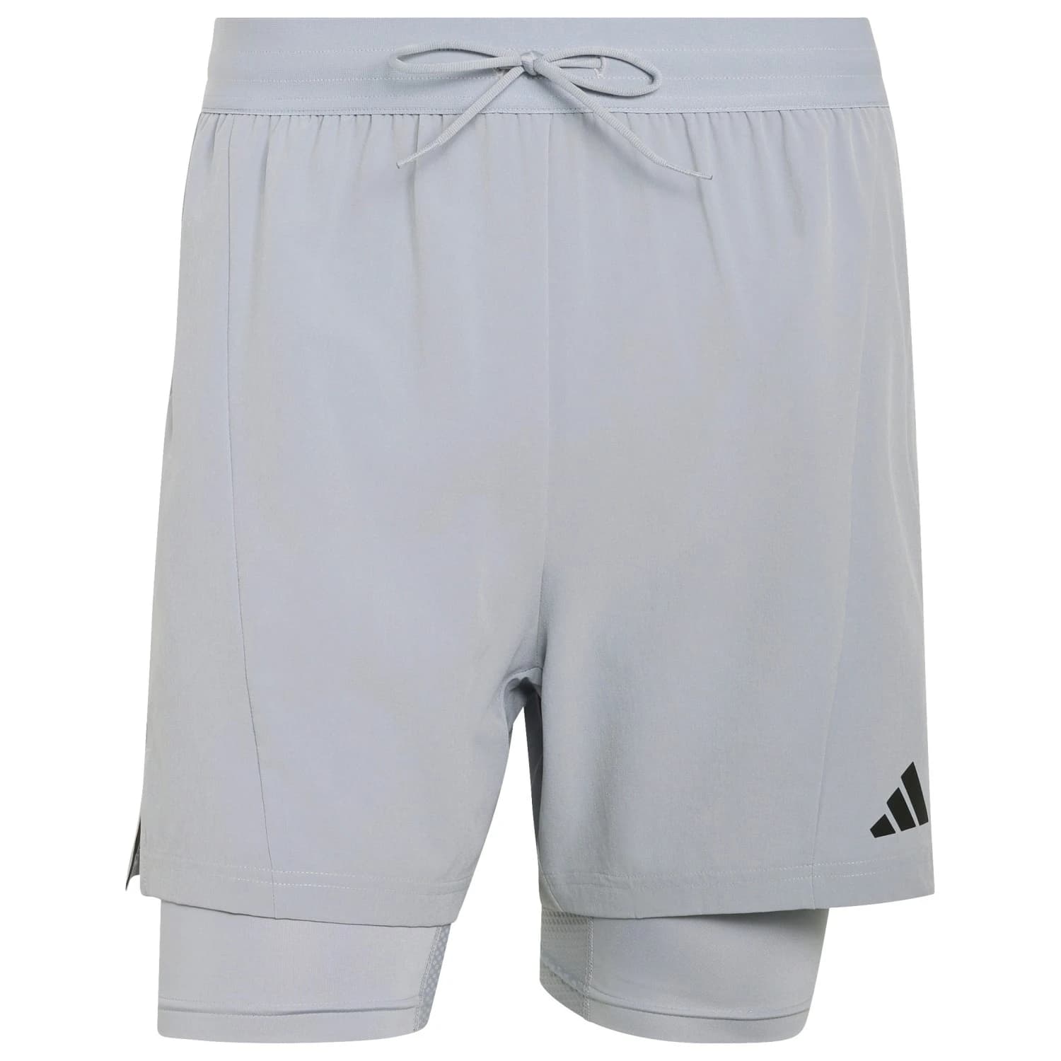 Мъжки къси панталони adidas D4T 2in1 Shorts - Halo Silver