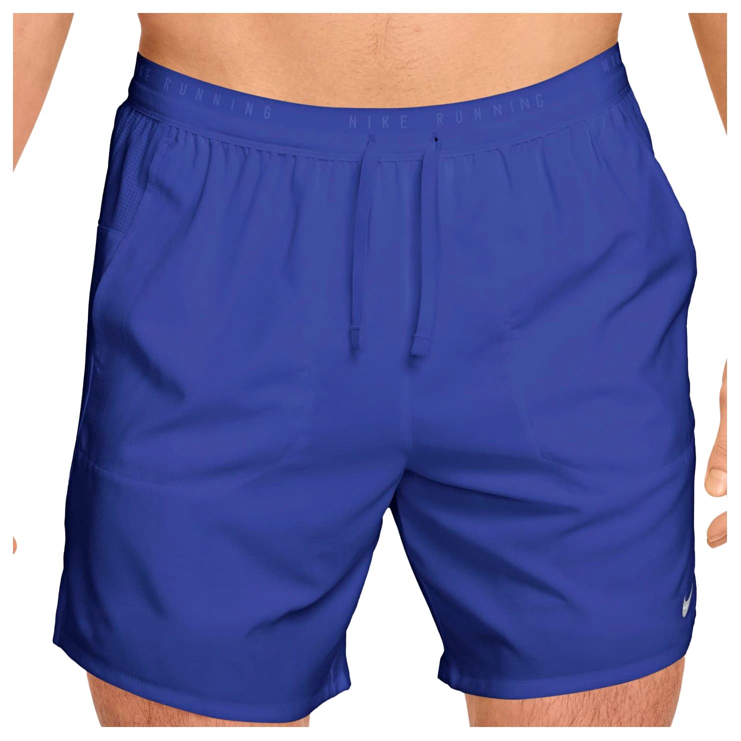 Мъжки шорти за бягане Nike Dri-Fit Stride 2in1 7'' Short Running shorts - Lapis / Reflective Silver