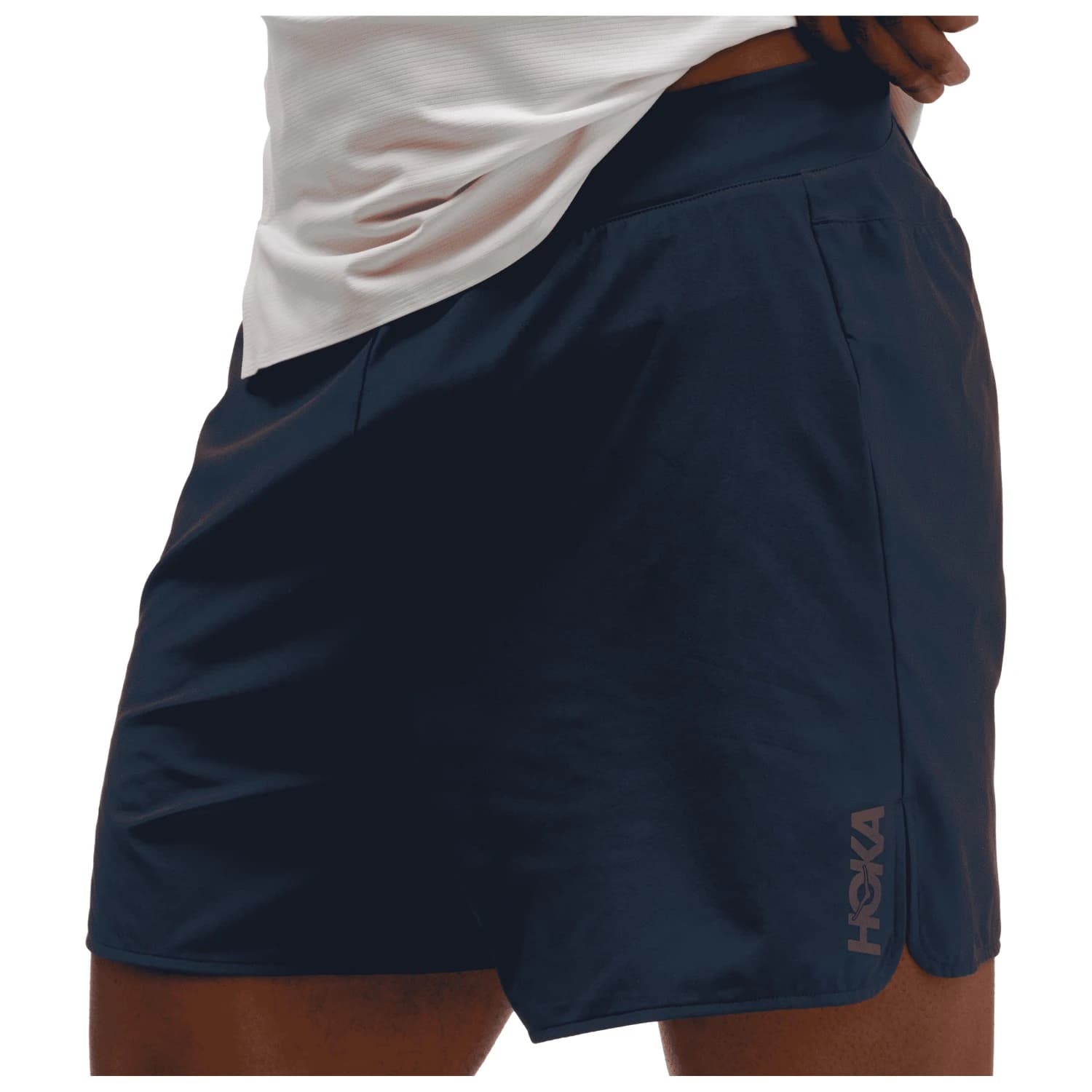 Мъжки шорти за бягане HOKA Glide Short 5'' Brief Running shorts - Varsity Navy