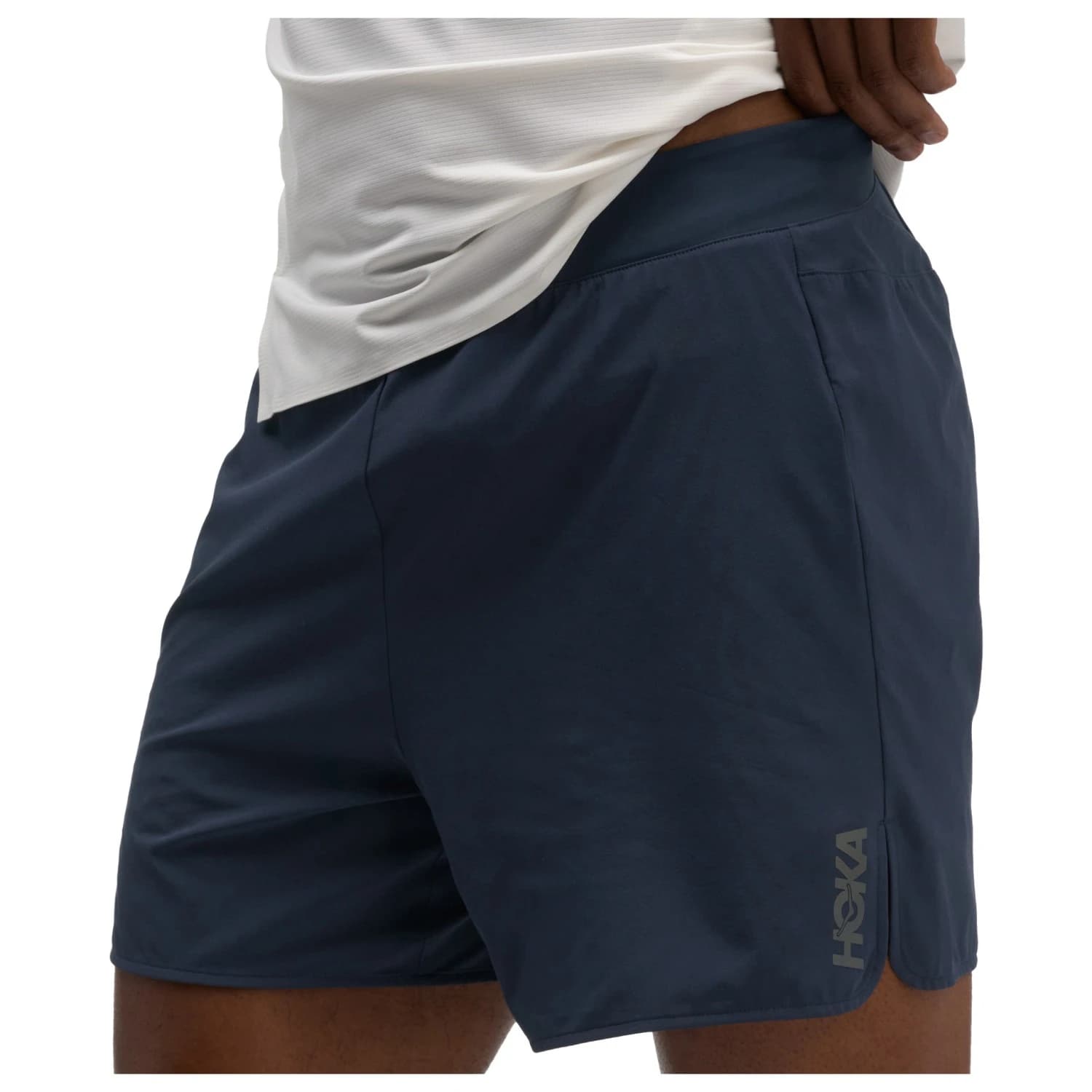 Шорти за бягане HOKA Glide Short 5'' Brief Running shorts - Varsity Navy
