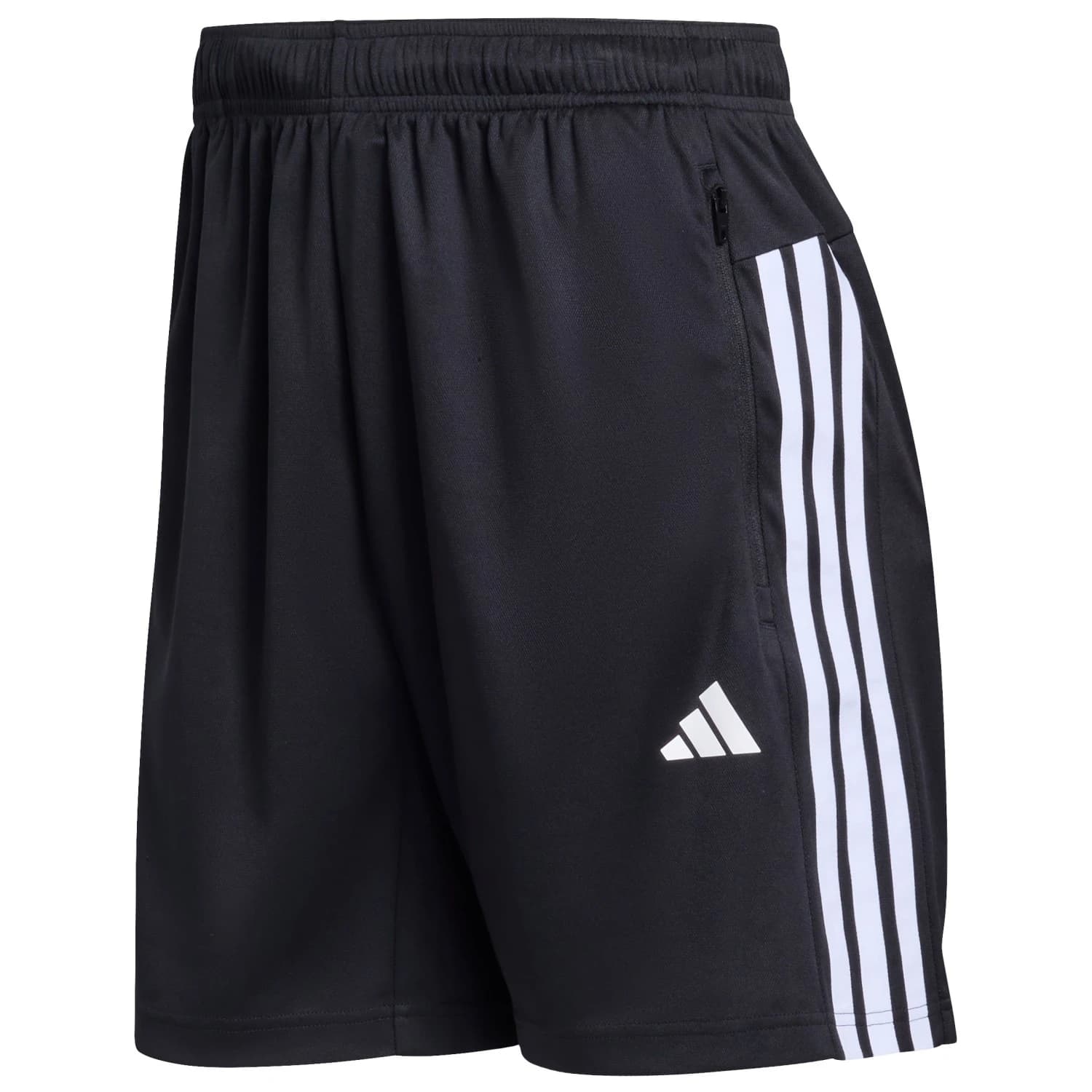 Мъжки къси панталони adidas Workout Essentials Base 3-Stripes Pique Short Shorts - Black / White