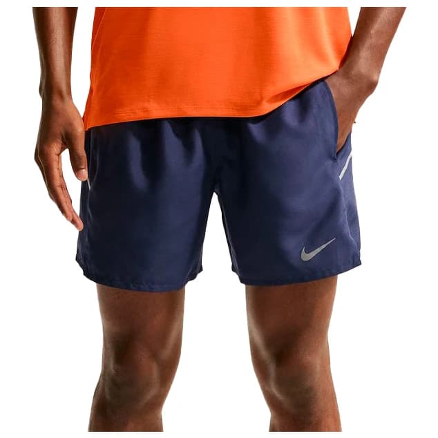 Мъжки шорти за бягане Nike Dri-Fit Miler 5'' 2In1 Short Running shorts - Midnight Navy / Obsidian / Reflective Silver