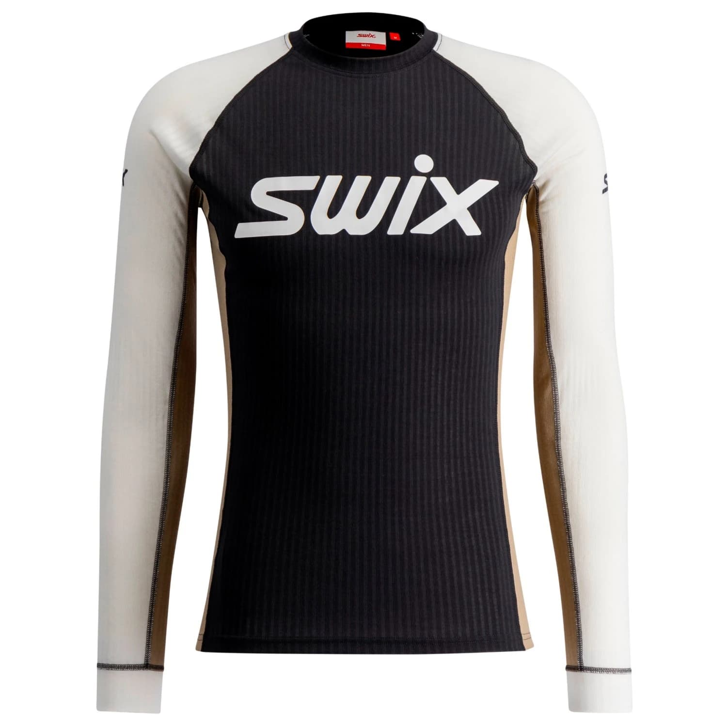 Синтетично термобельо Swix RaceX Classic Long Sleeve Synthetic base layer - Dune