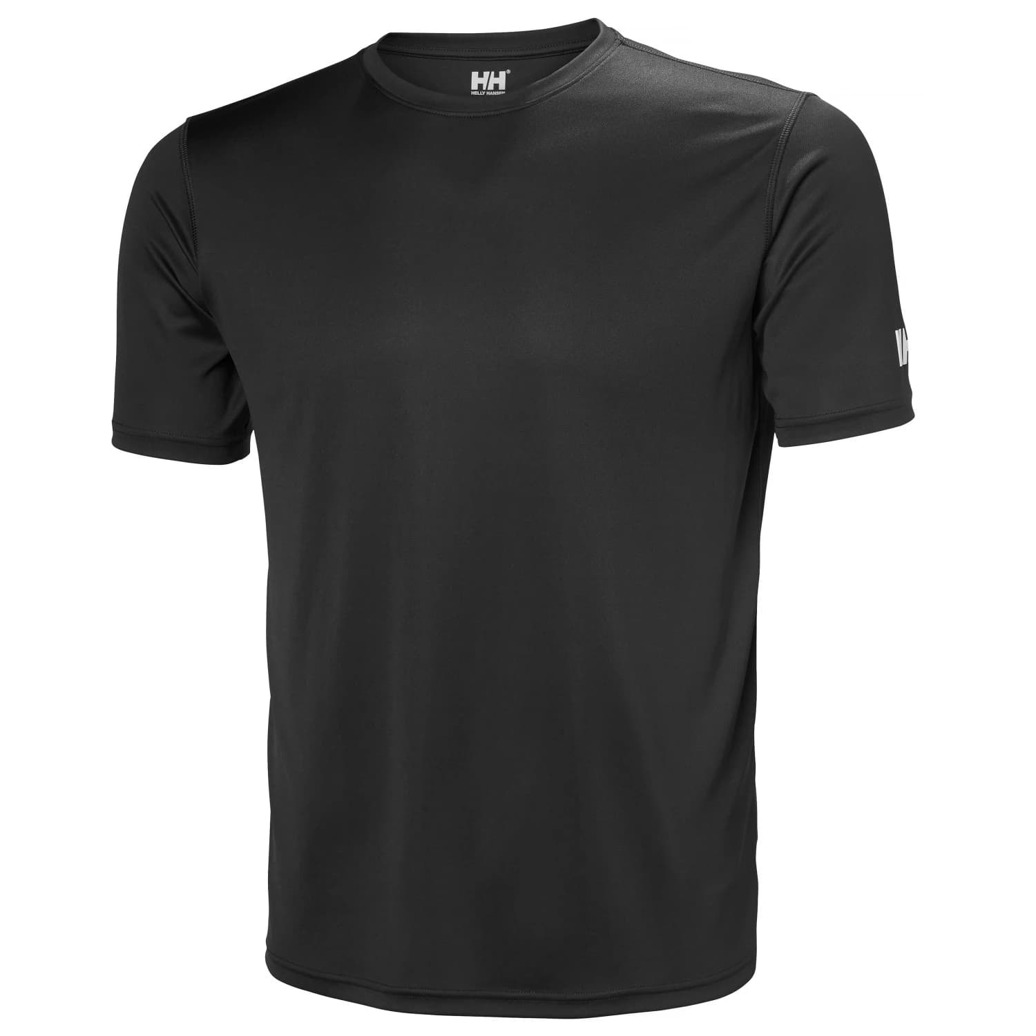 Мъжко синтетично термобельо Helly Hansen Tech T-Shirt 2.0 Synthetic base layer - Ebony
