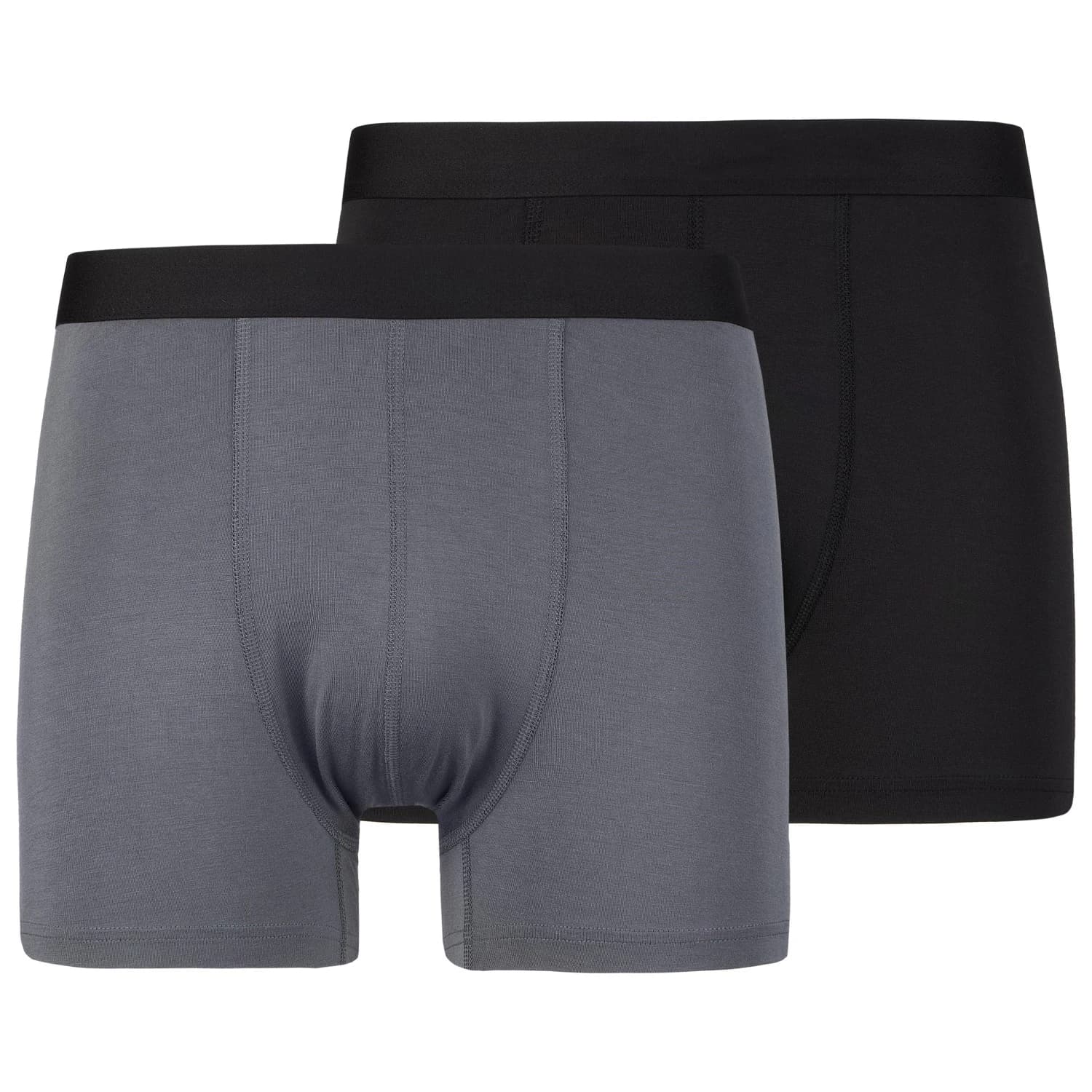 Мъжко синтетично термобельо Stoic TrosaSt. Boxer 2-Pack Boxer shorts - Black / Ink Grey
