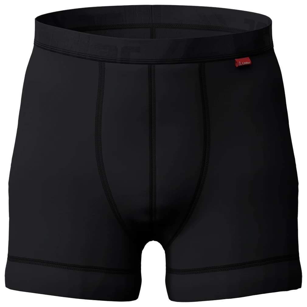 Бельо Löffler Boxershorts Transtex Warm Briefs - Black