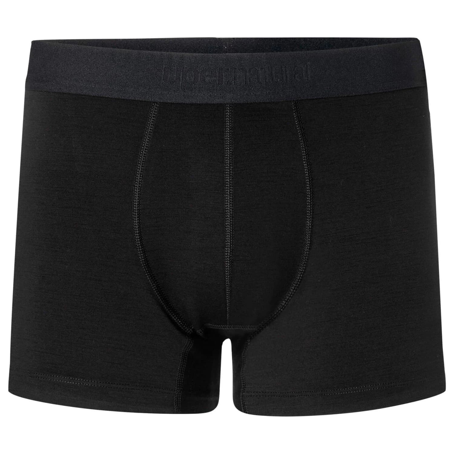 Мъжко бельо super.natural Lux Base Boxer Briefs - Jet Black