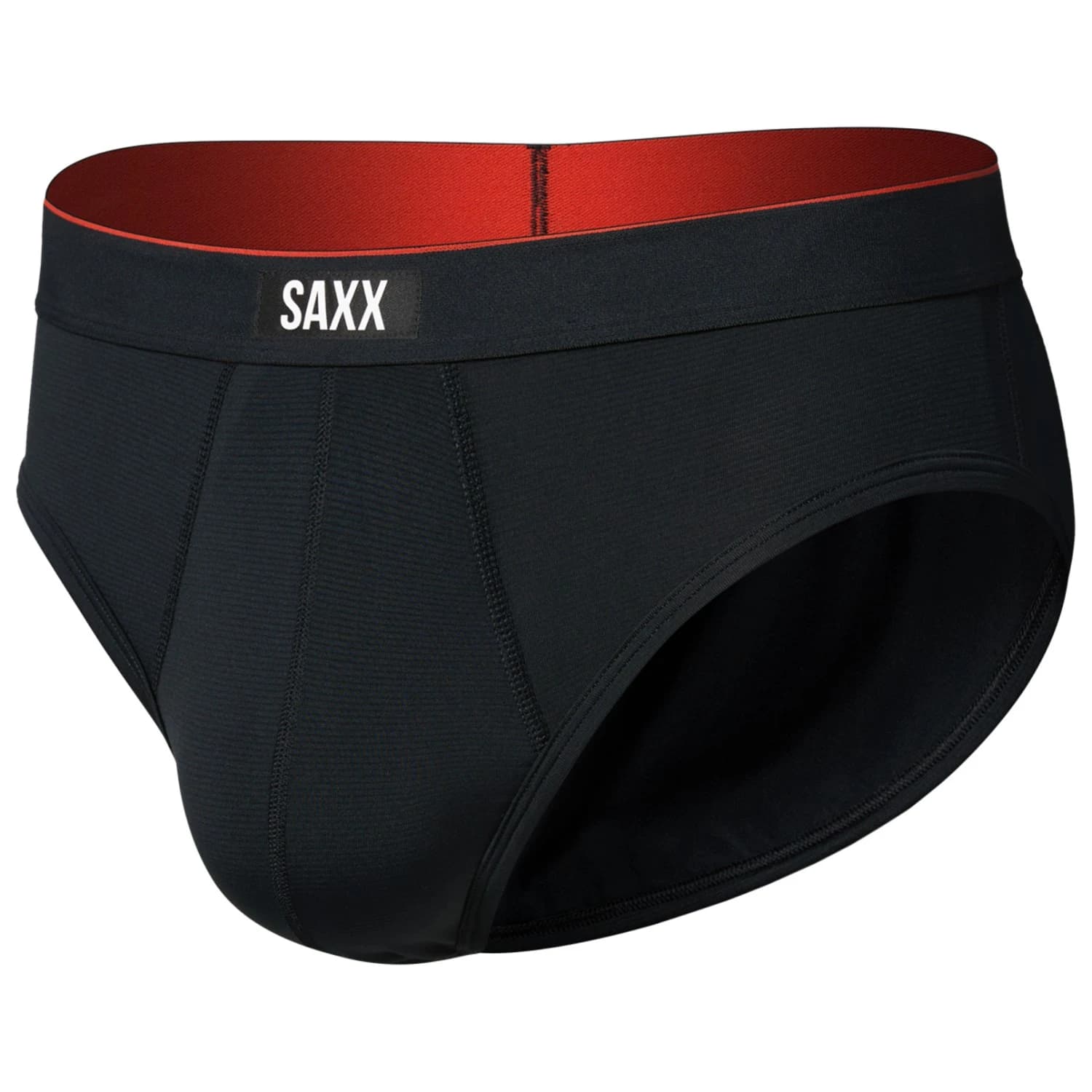 Мъжко синтетично термобельо Saxx Multi-Sport Mesh Brief Synthetic base layer - Black