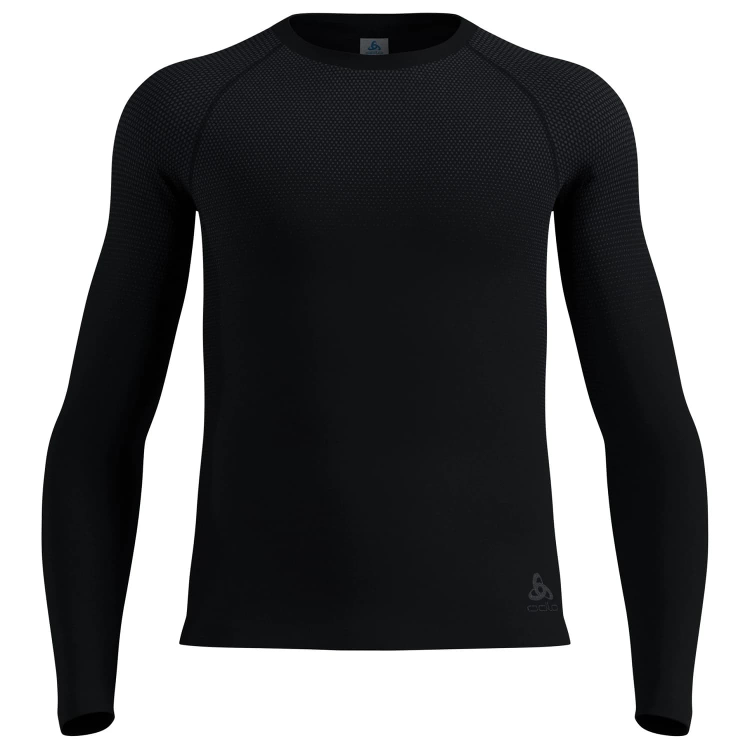 Мъжко синтетично термобельо Odlo Performance Light Bl Top Crew Neck L/S Synthetic base layer - Black