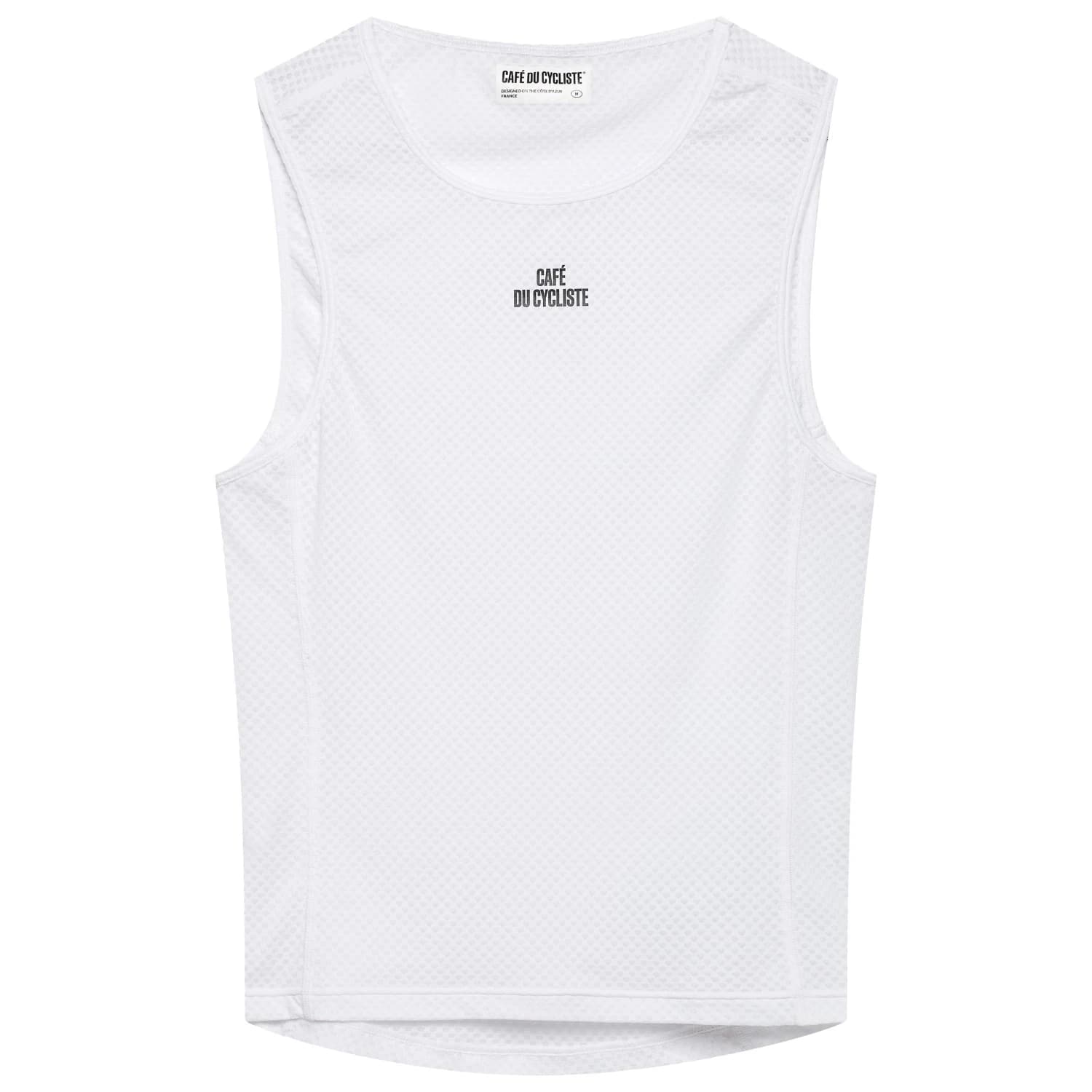 Мъжко горнище CAFÉ DU CYCLISTE Liliane Cycling undershirt - White