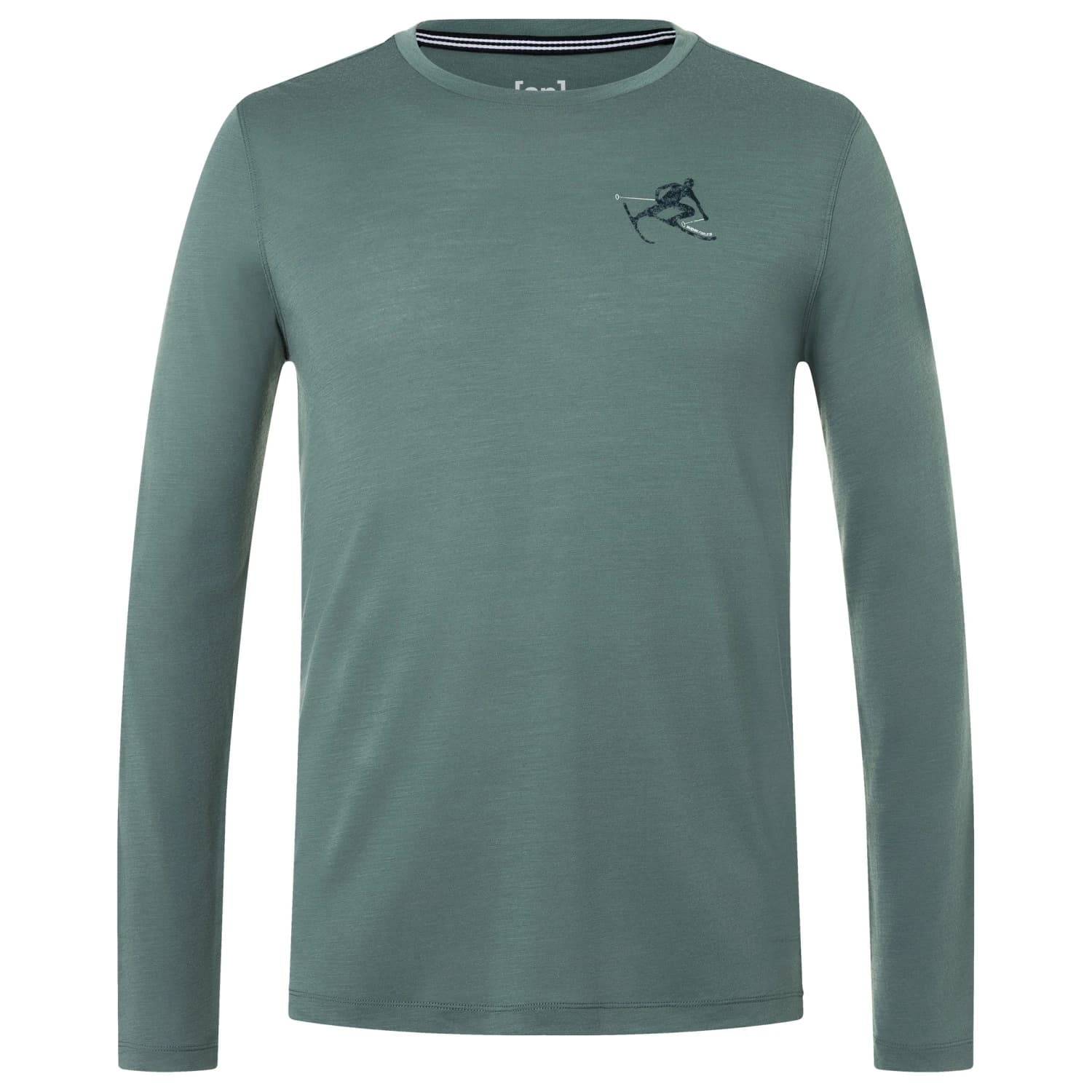 Ски бельо super.natural Toni L/S Ski underwear - Balsam Green / Various