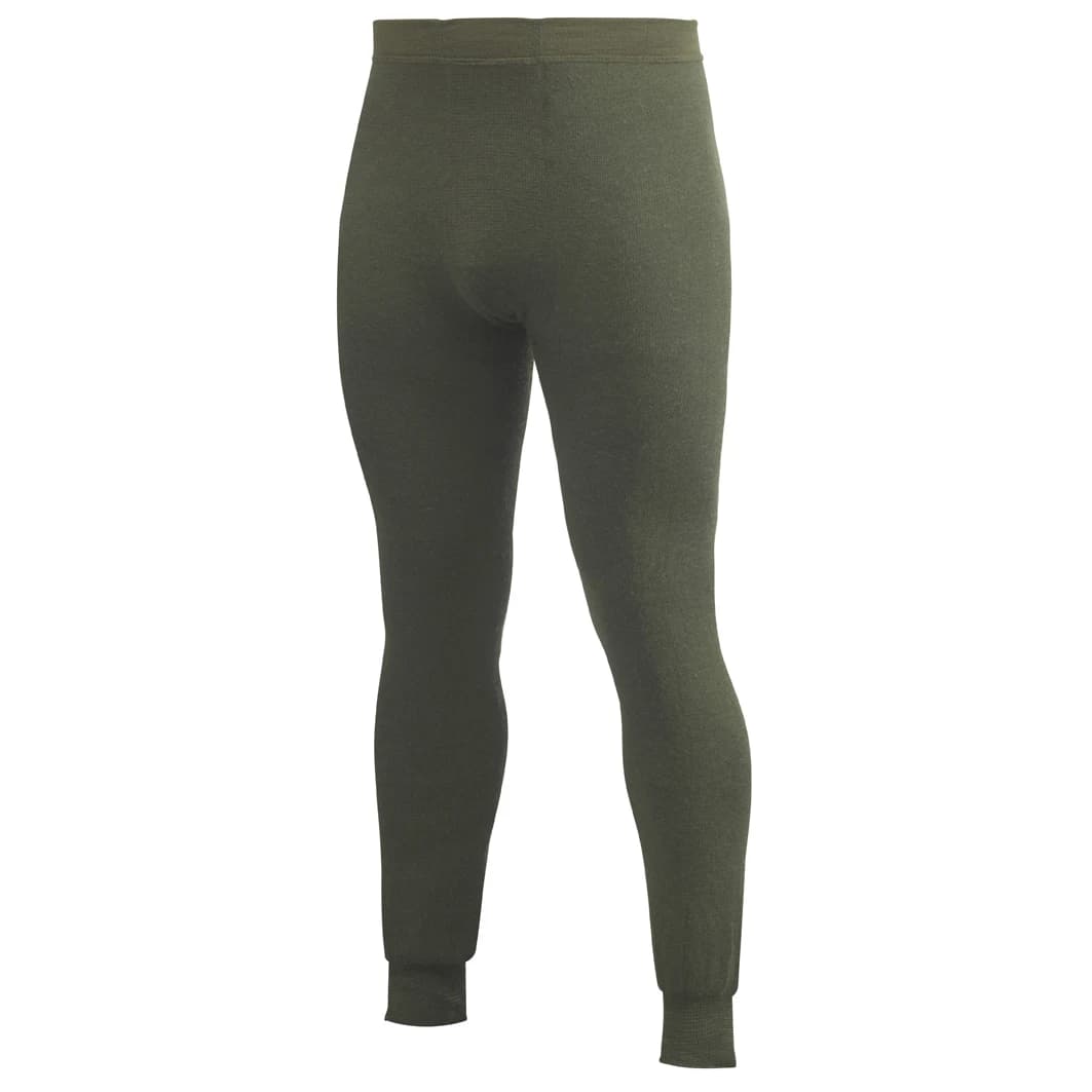 Мериносово термобельо Woolpower Long John 400 Merino base layer - Pine Green