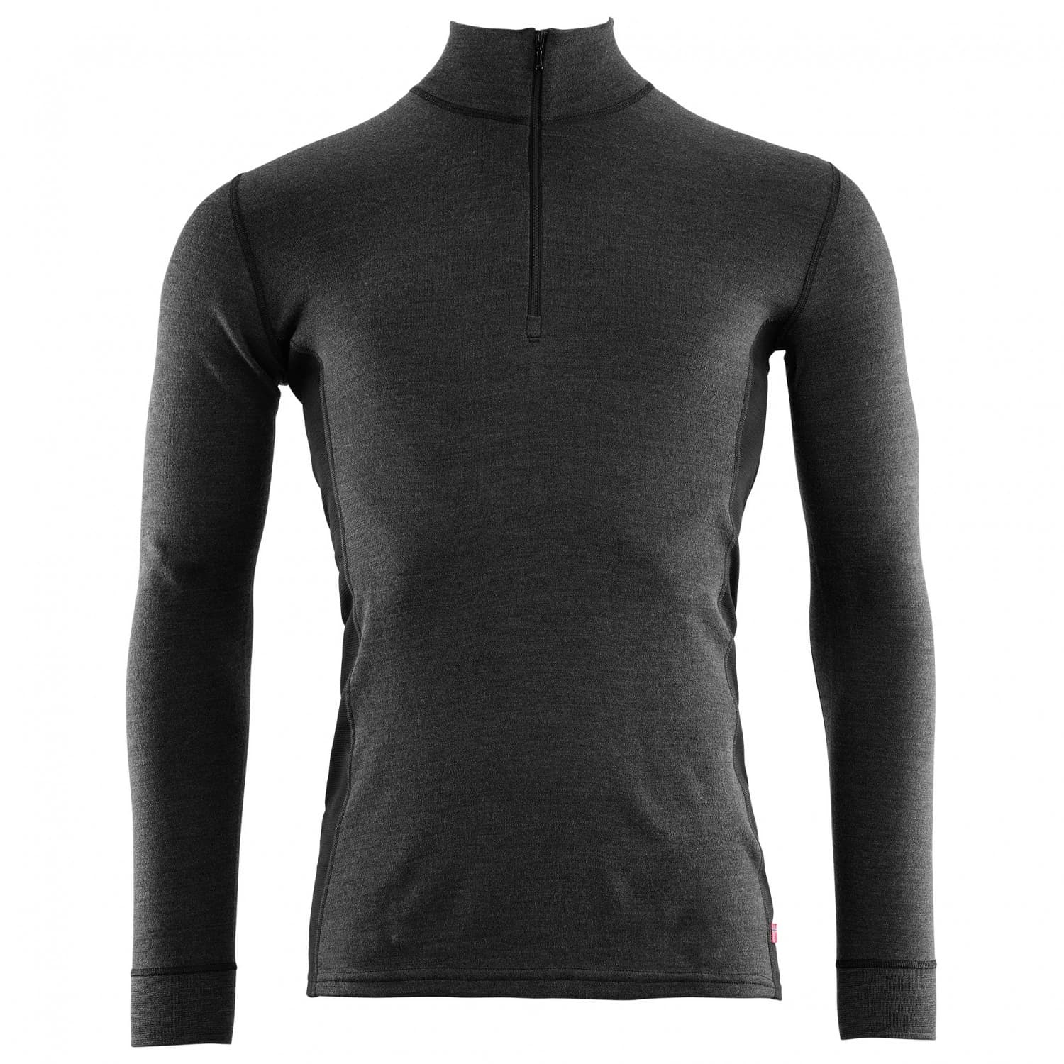 Мъжки вълнен пуловер Aclima WW Mock Neck Merino base layer - Marengo / Jet Black