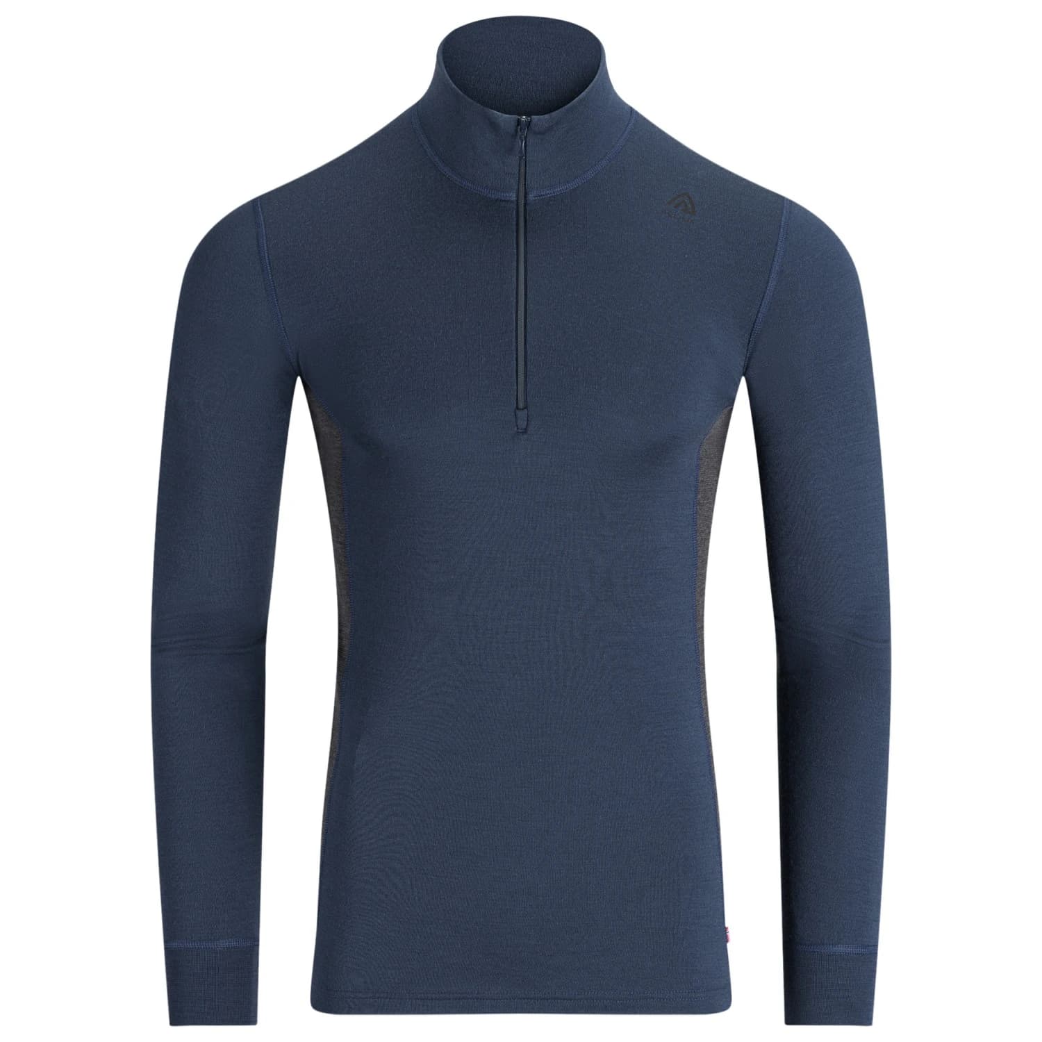 Мъжки вълнен пуловер Aclima WW Mock Neck Merino base layer - Midnight Navy / Marengo