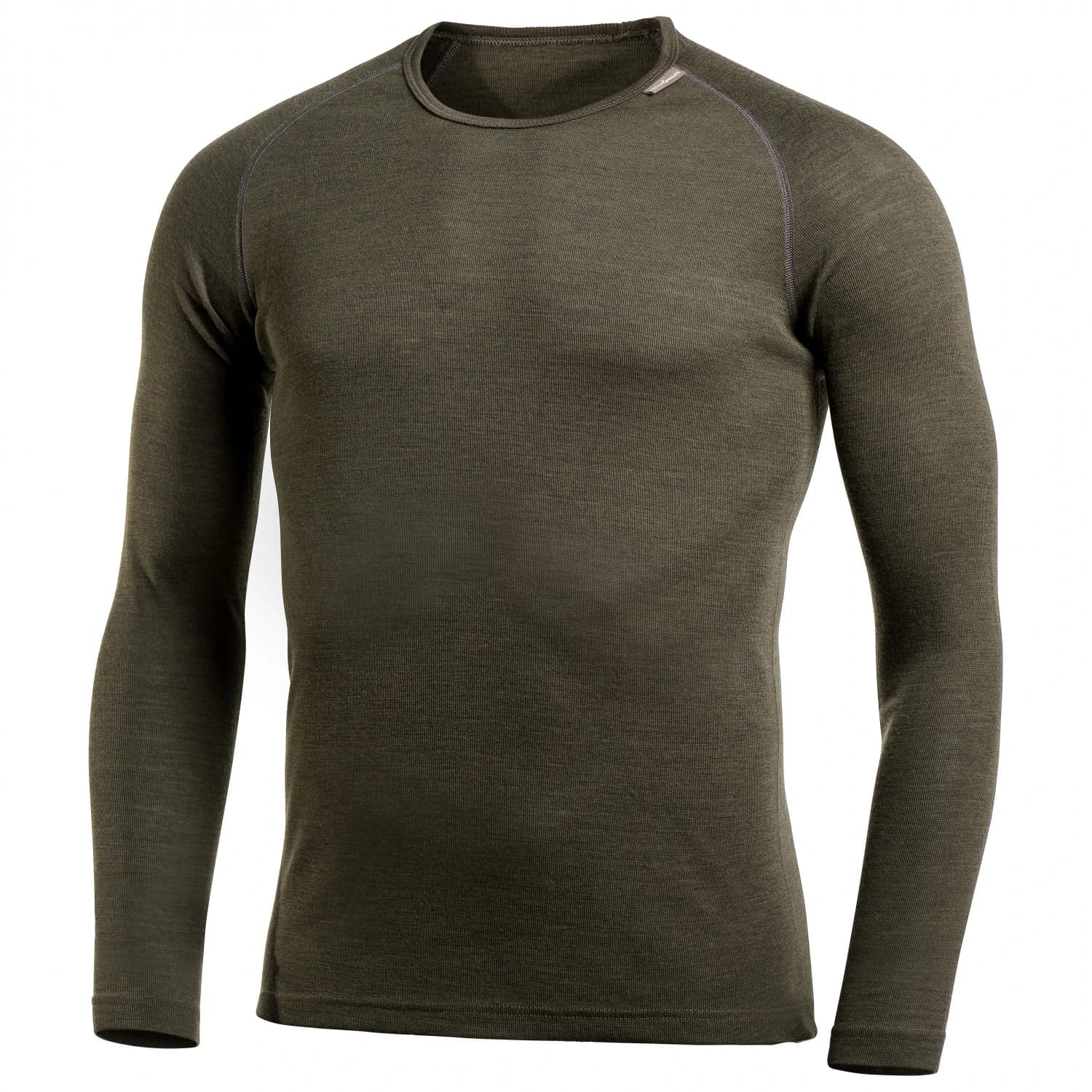Мериносово термобельо Woolpower Lite Crewneck Merino base layer - Pine Green