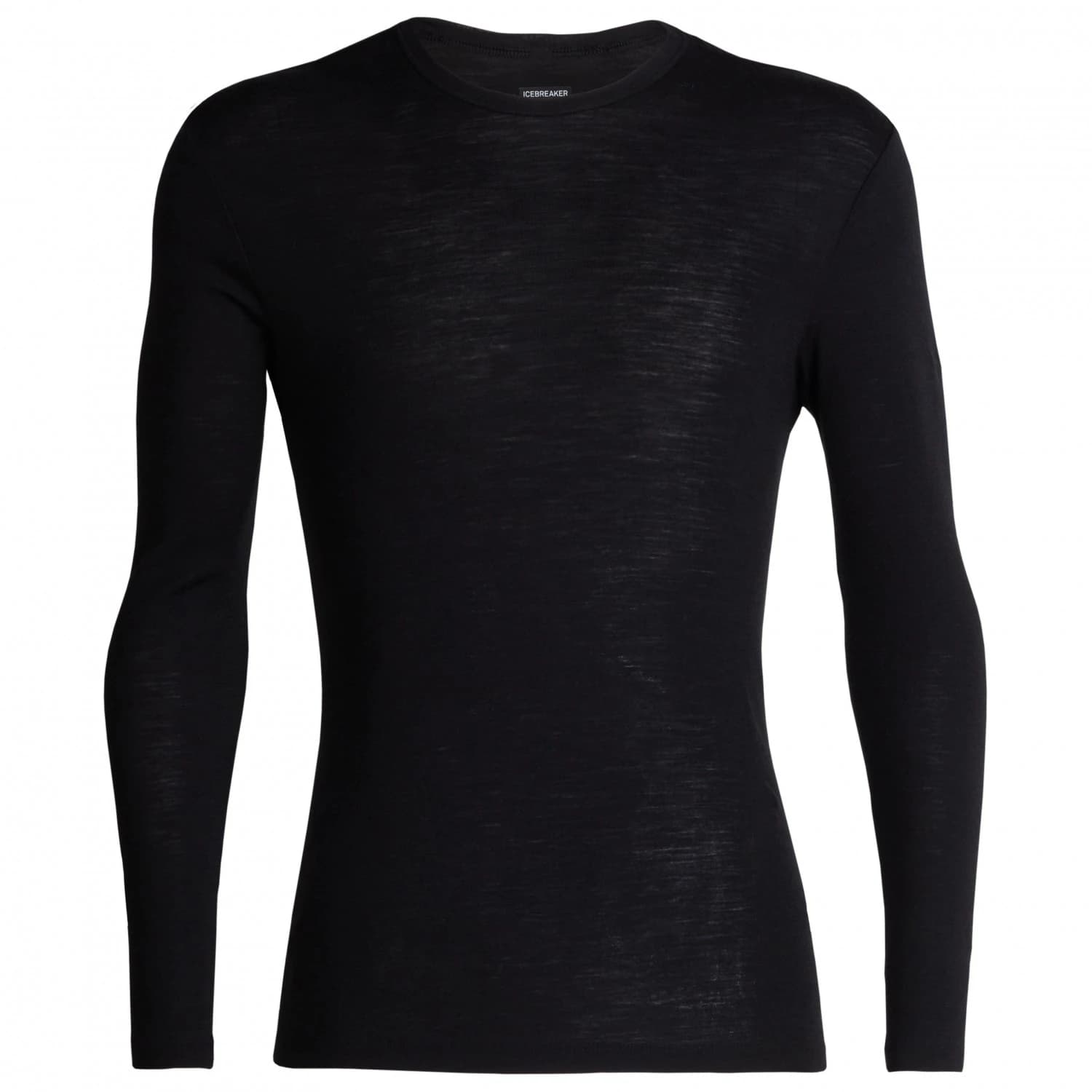 Мериносово термобельо Icebreaker 175 Everyday L/S Crewe Merino base layer - Black