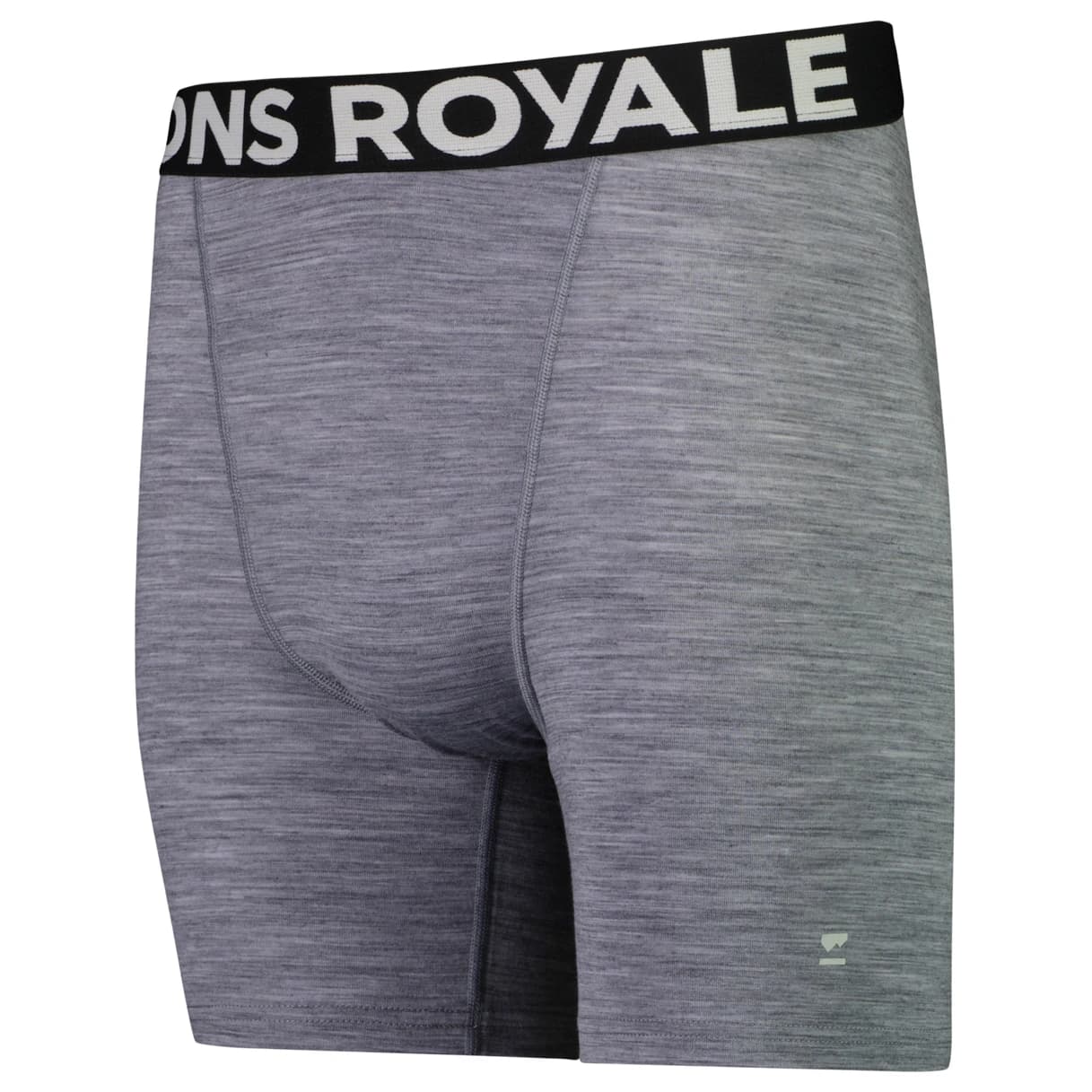 Мериносово термобельо Mons Royale Hold 'em Boxer Merino base layer - Grey Heather