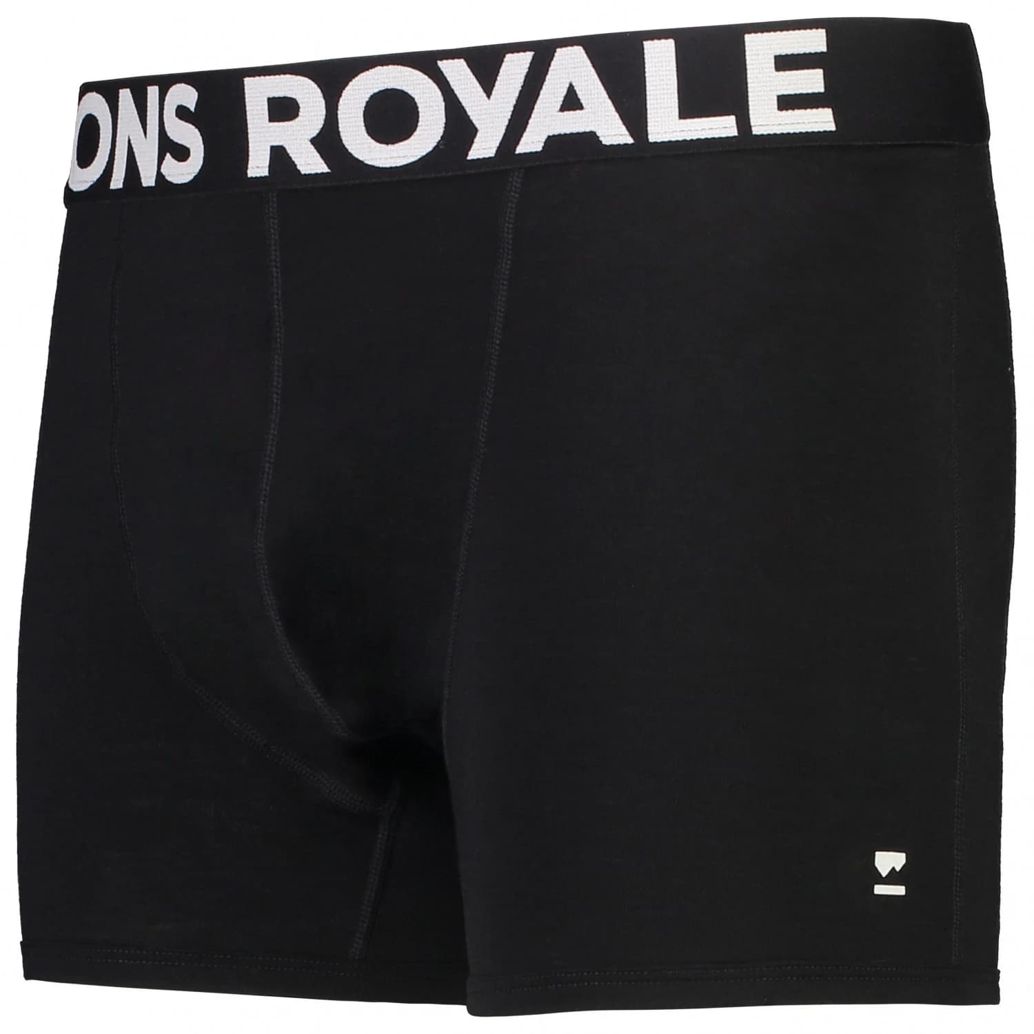 Мъжко мериносово термобельо Mons Royale Hold 'em Shorty Boxer Merino base layer - Black III