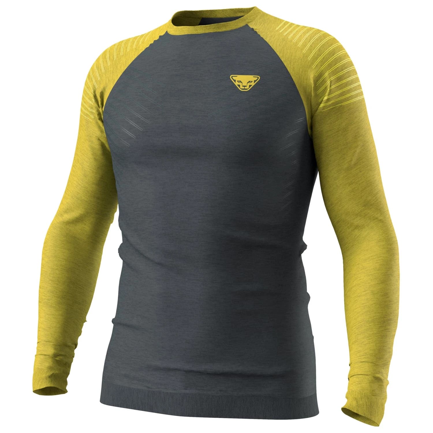 Мъжко мериносово термобельо Dynafit Tour Light Merino L/S Tee Merino base layer - Golden Lime