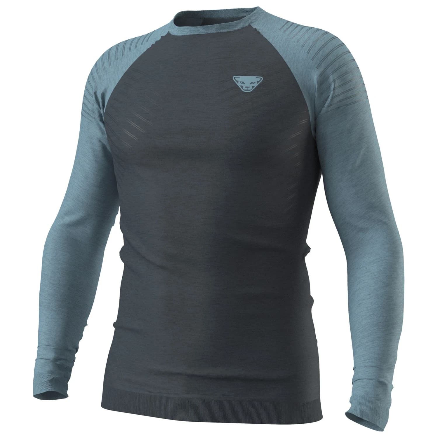 Мъжко мериносово термобельо Dynafit Tour Light Merino L/S Tee Merino base layer - Smoke Blue