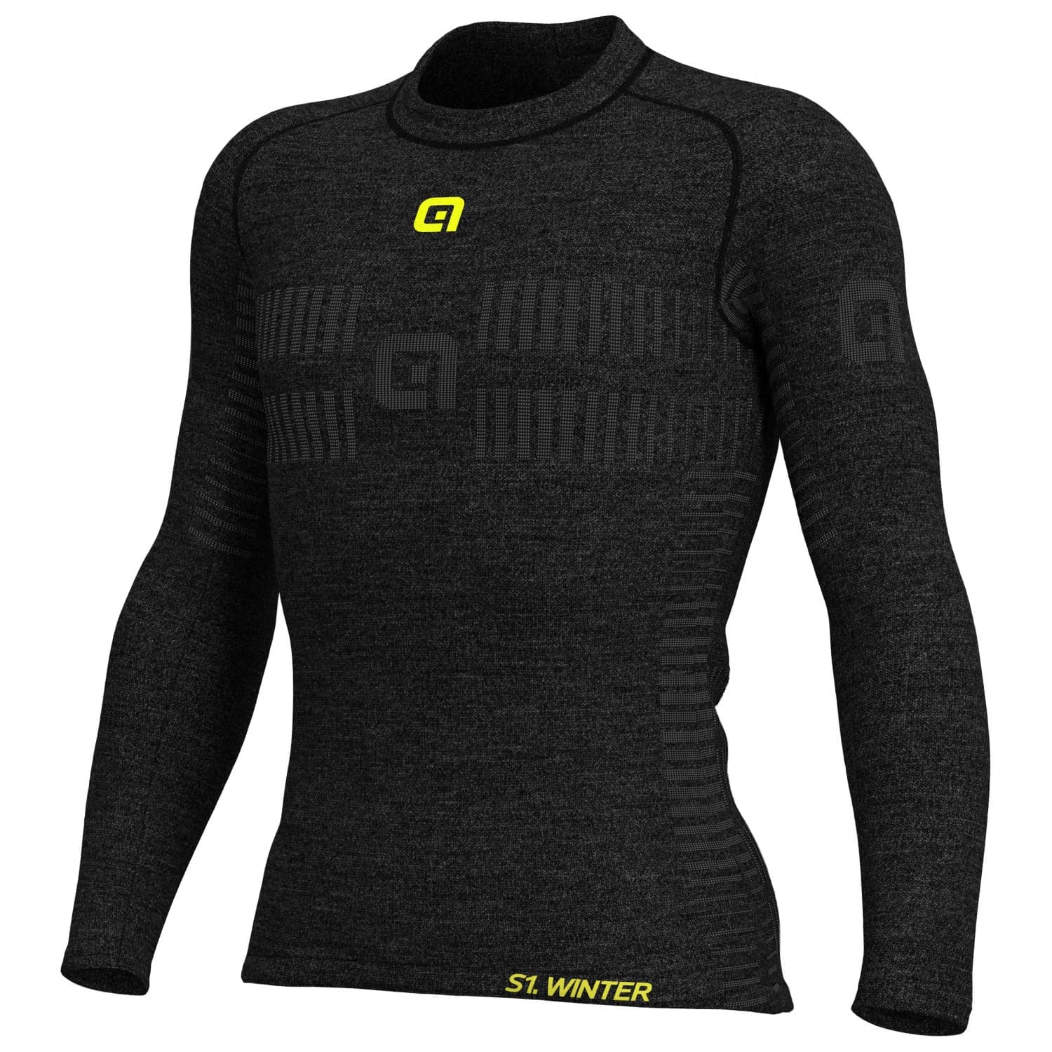 Мъжко мериносово термобельо Alé Intimo Wool L/S Baselayer Merino base layer - Grey