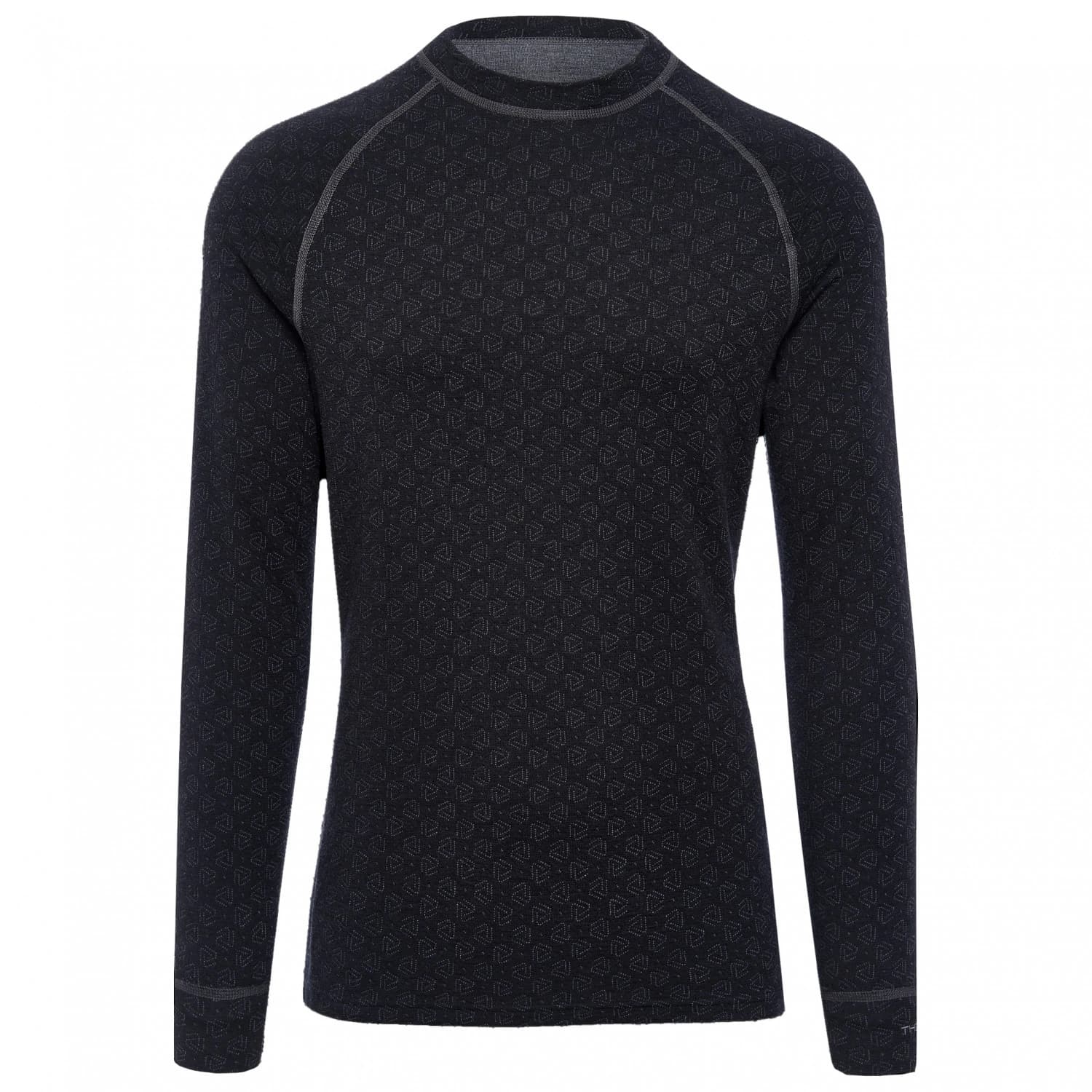 Мериносово термобельо Thermowave Merino Xtreme Long Sleeve Shirt Merino base layer - Black / Dark Grey Melange