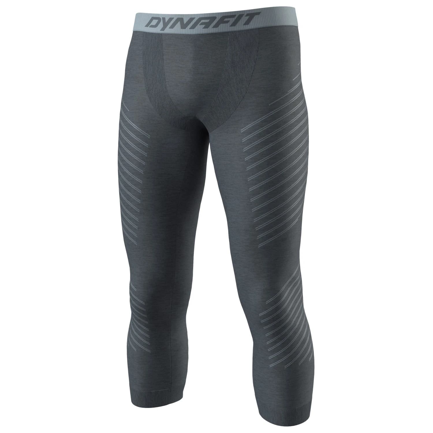 Мъжко мериносово термобельо Dynafit Tour Light Merino 3/4 Tight Merino base layer - Cinder
