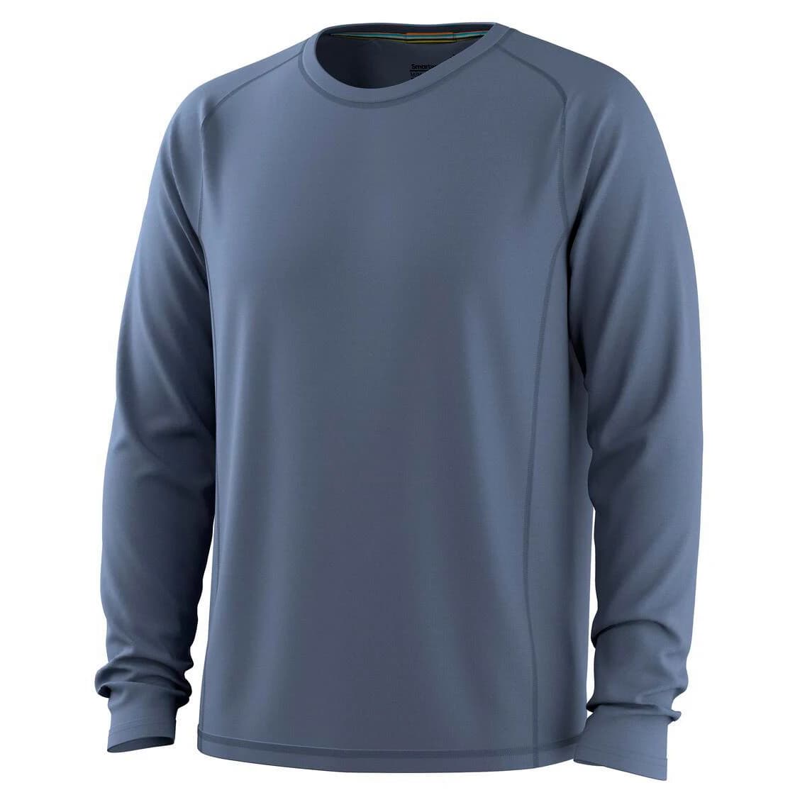 Мъжка мериносова блуза Smartwool Merino Sport 120 L/S Merino base layer - Nightfall Blue