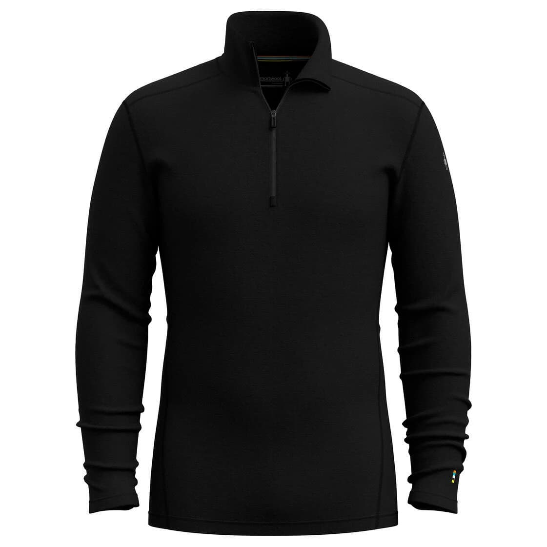 Мериносово термобельо Smartwool Classic Thermal Merino Base Layer 1/4 Zip Boxed Merino base layer - Black
