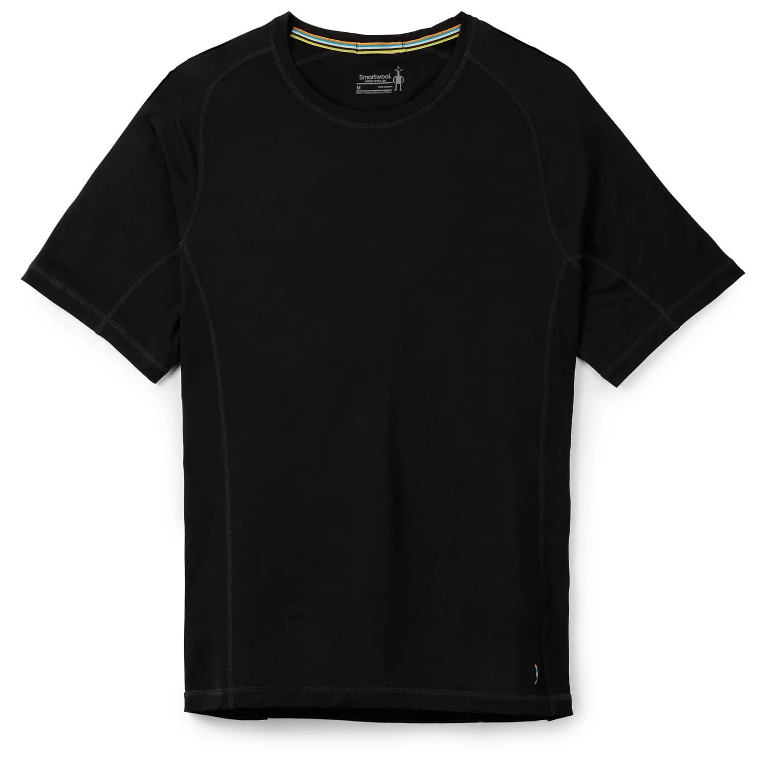 Мъжка мериносова блуза Smartwool Active Ultralite Short Sleeve Merino base layer - Black