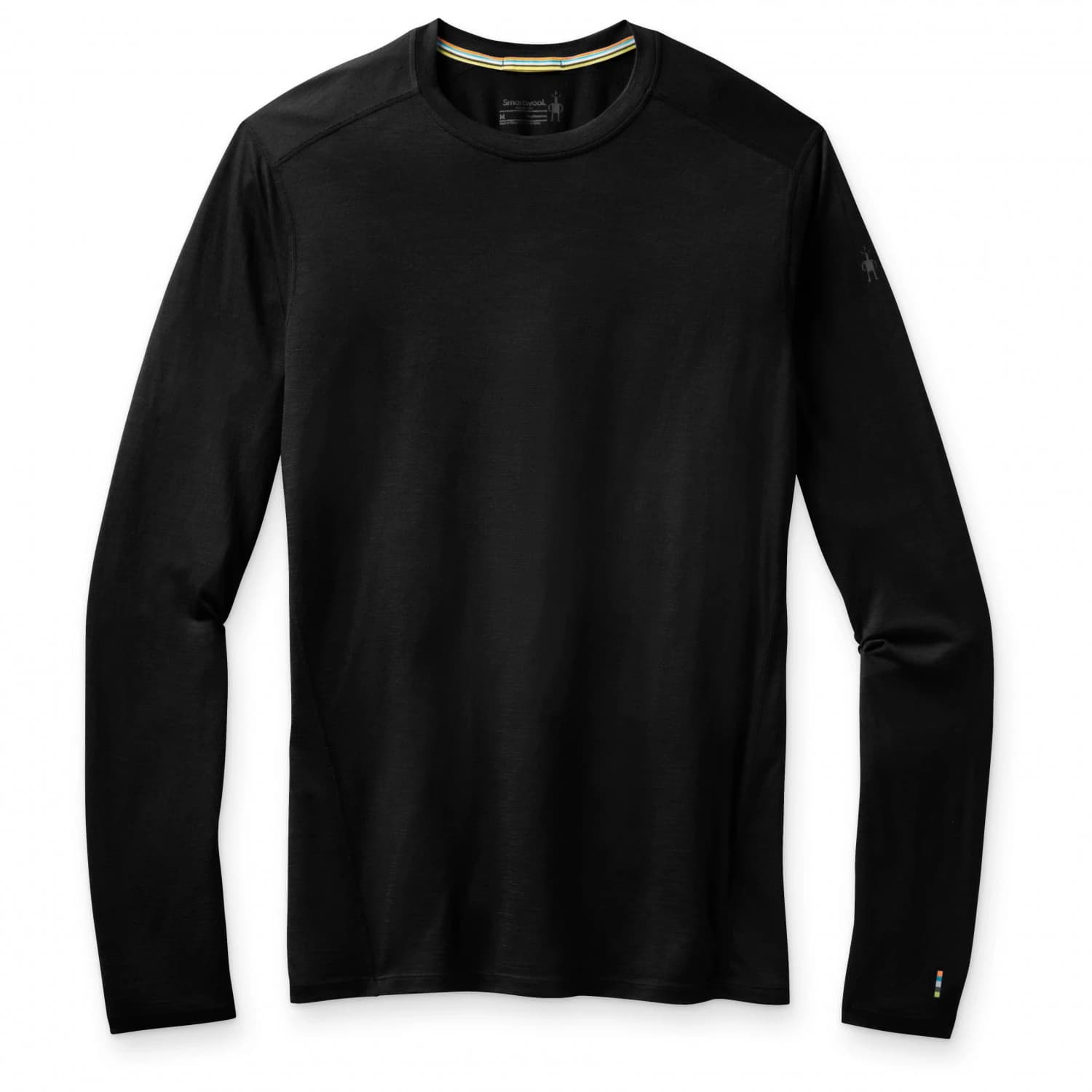 Мъжко мериносово термобельо Smartwool Classic All-Season Merino Base Layer L/S Boxed Merino base layer - Black