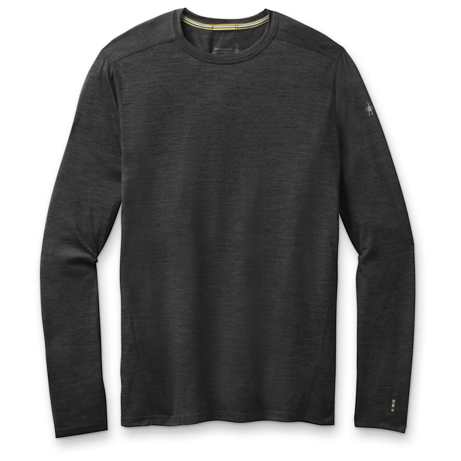 Мъжко мериносово термобельо Smartwool Classic All-Season Merino Base Layer L/S Boxed Merino base layer - Iron Heather
