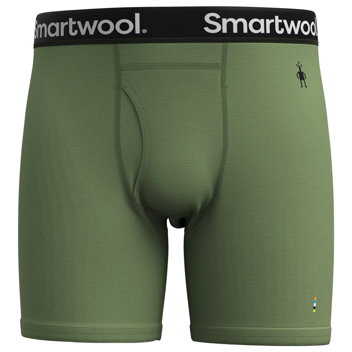 Мериносово термобельо Smartwool Merino Boxer Brief Boxed Merino base layer - Fern Green