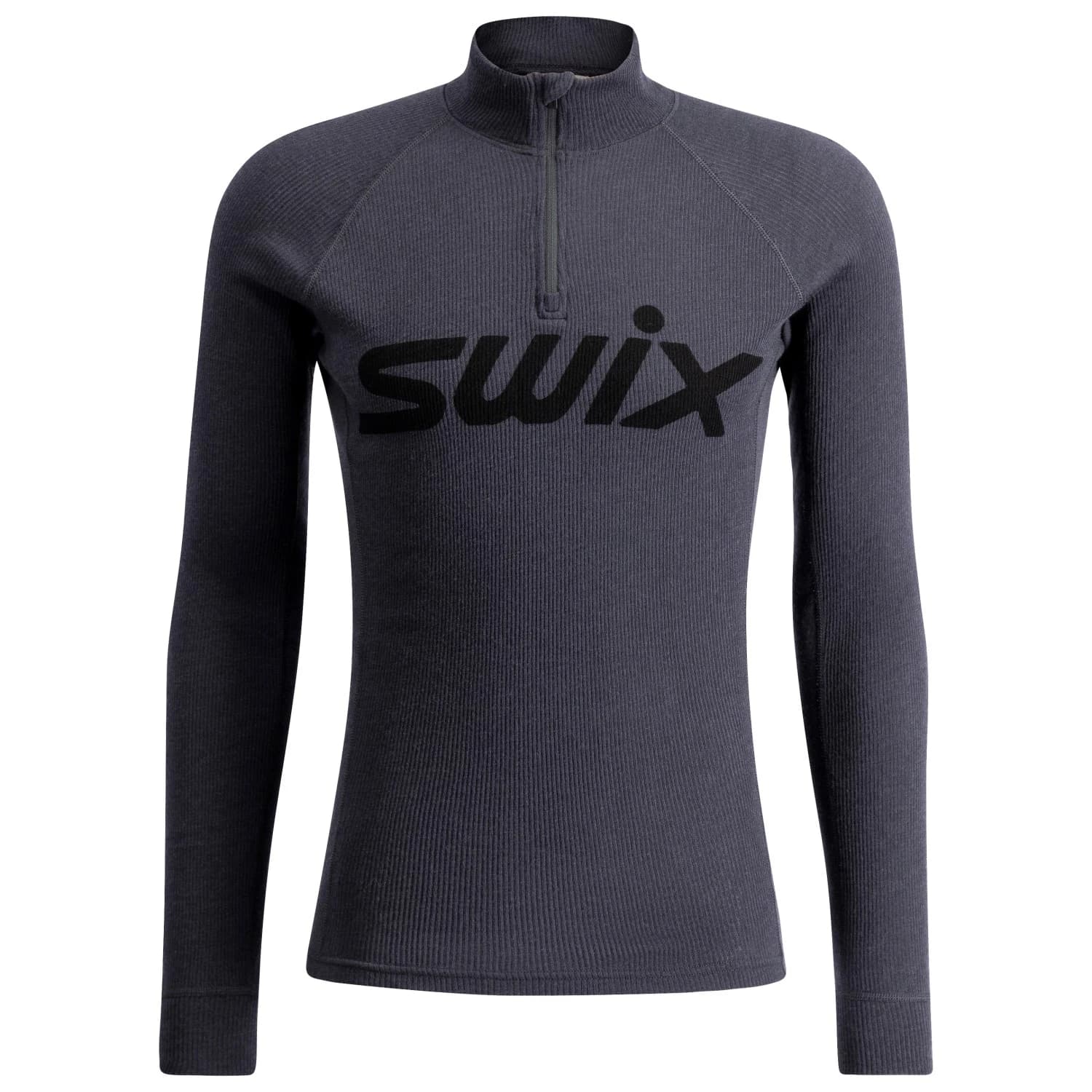 Мериносово термобельо Swix RaceX Merino Half Zip Merino base layer - Phantom