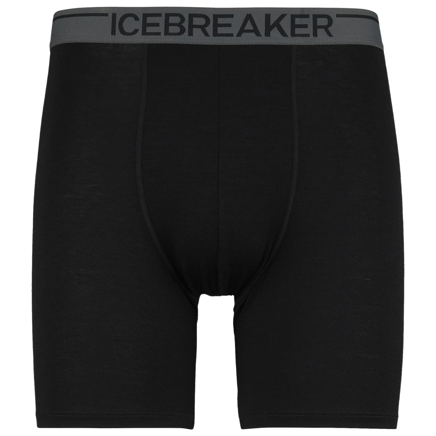 Мъжко мериносово термобельо Icebreaker Anatomica Long Boxers Merino base layer - Black II