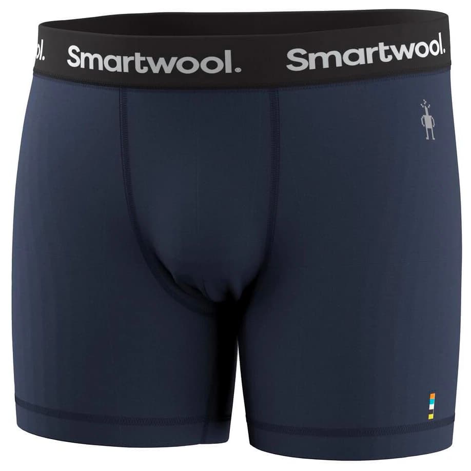 Мъжко мериносово термобельо Smartwool Everyday Merino Boxer Brief Boxed Merino base layer - Deep Navy