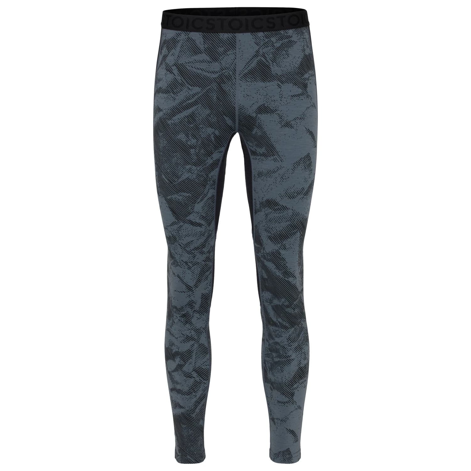 Мъжко мериносово термобельо Stoic MerinoMesh150 SadjemSt. Long Pants Merino base layer - Ink Grey / AOP